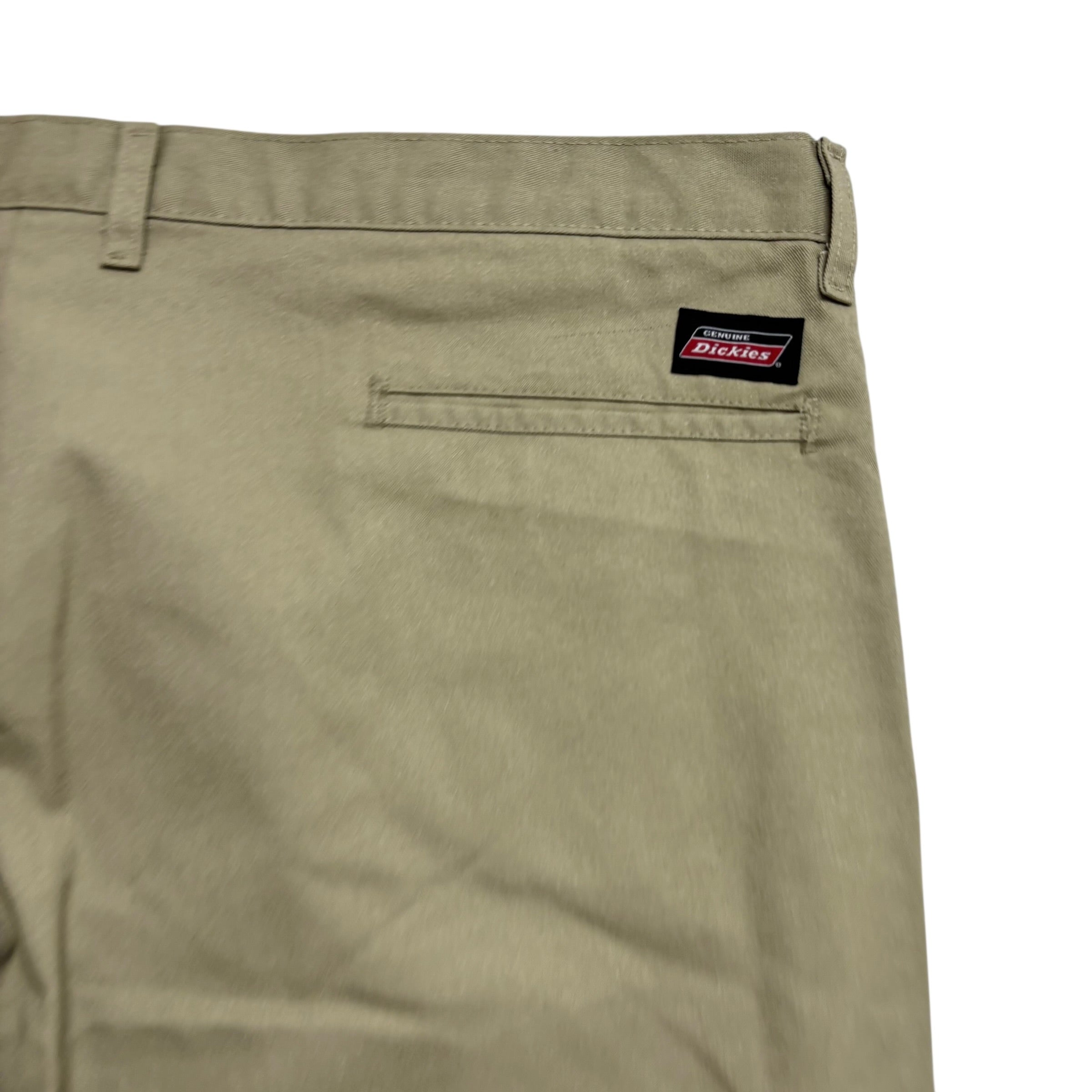 Dickies Chino Trousers W40 L30 Mens Beige Regular Straight Fit Pants (E)