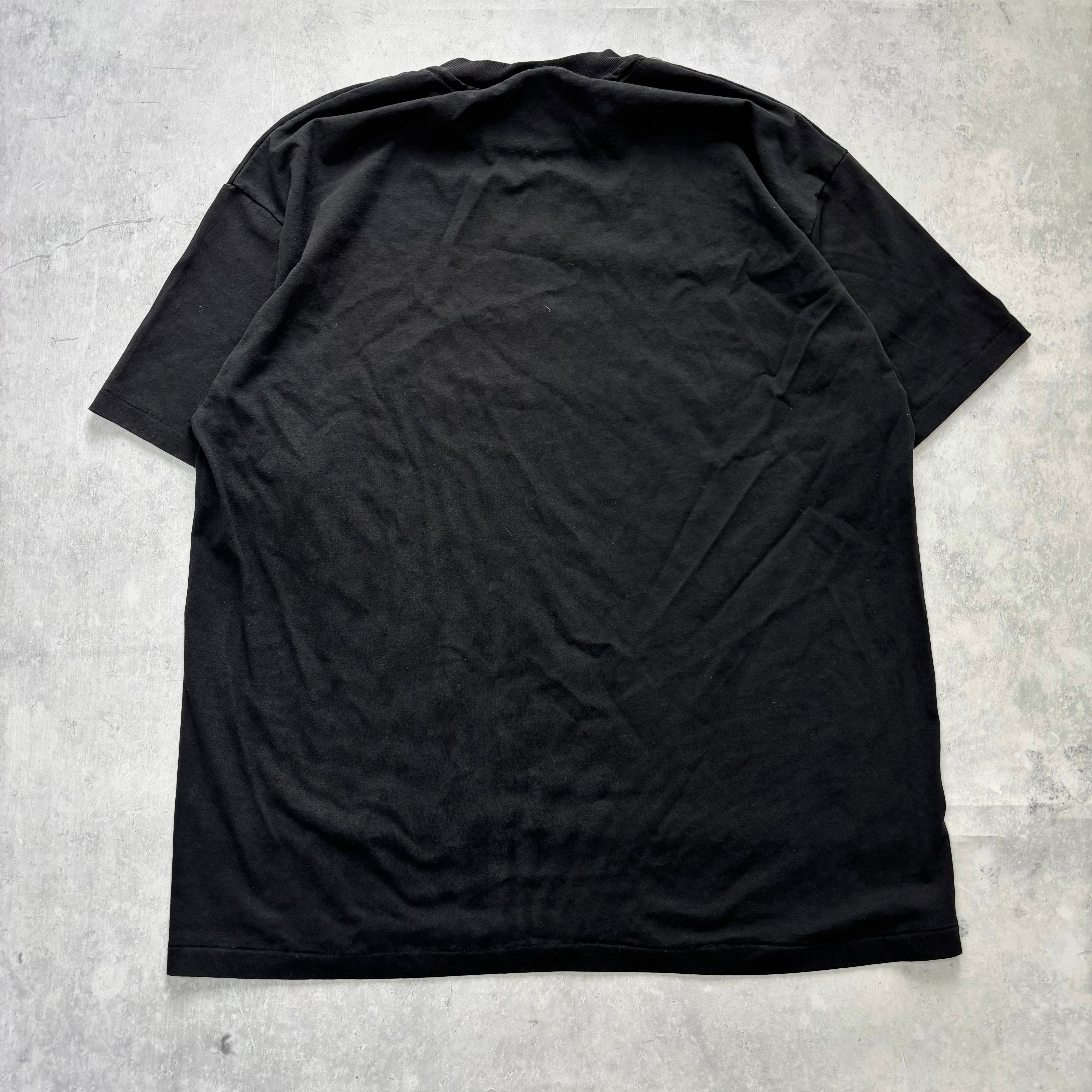Vintage T Shirt Mens XL Black Single Stitch Graphic Print 90s USA (E)