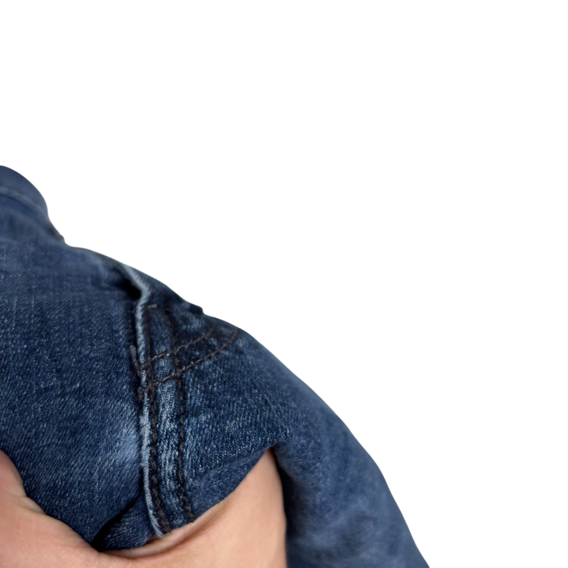 Levis 513 Jeans W30 L32 Mens Dark Blue Slim Straight Fit Stretch Denim (F)