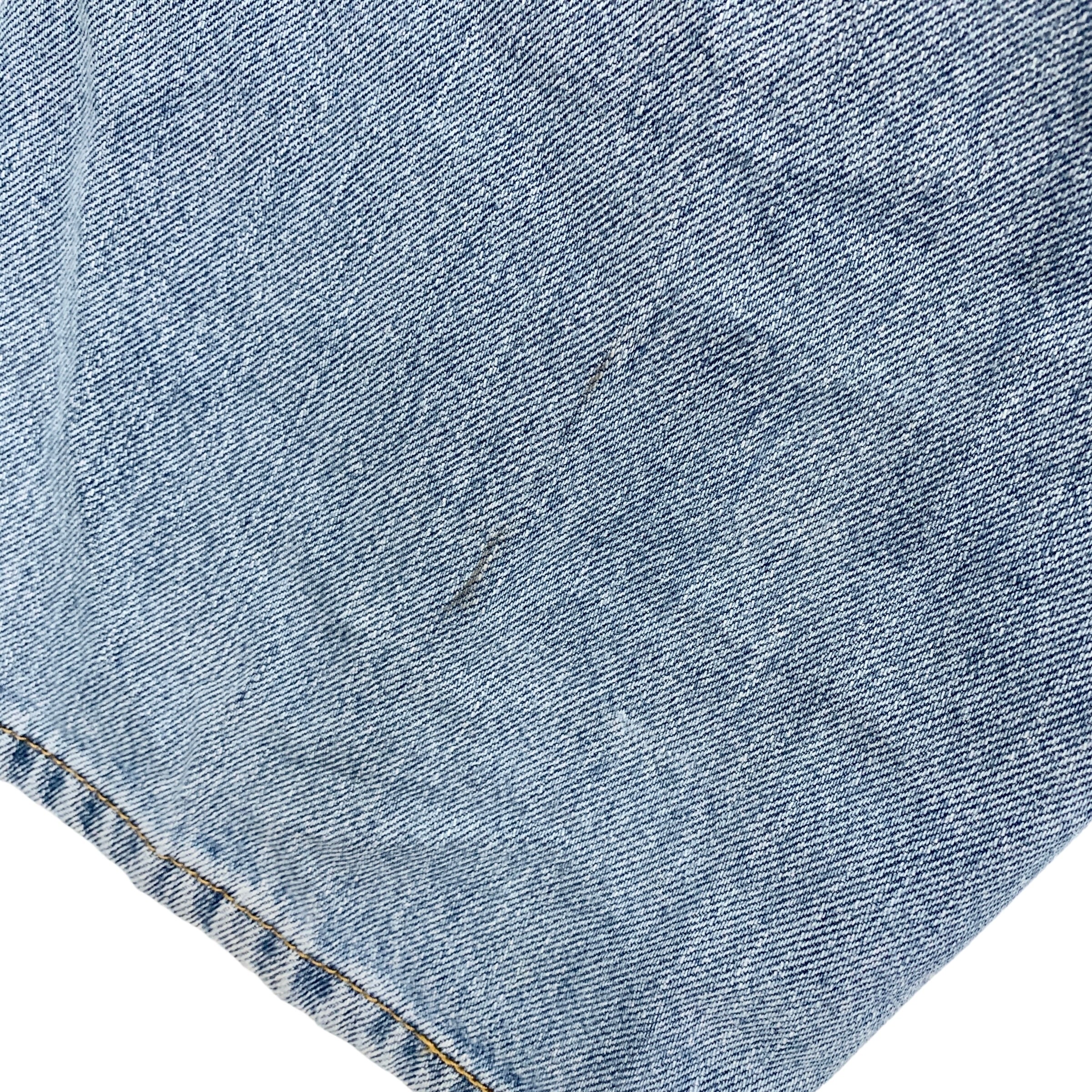 Levis 560 Jeans W42 L32 Mens Light Blue Baggy Comfort Fit Vintage Denim