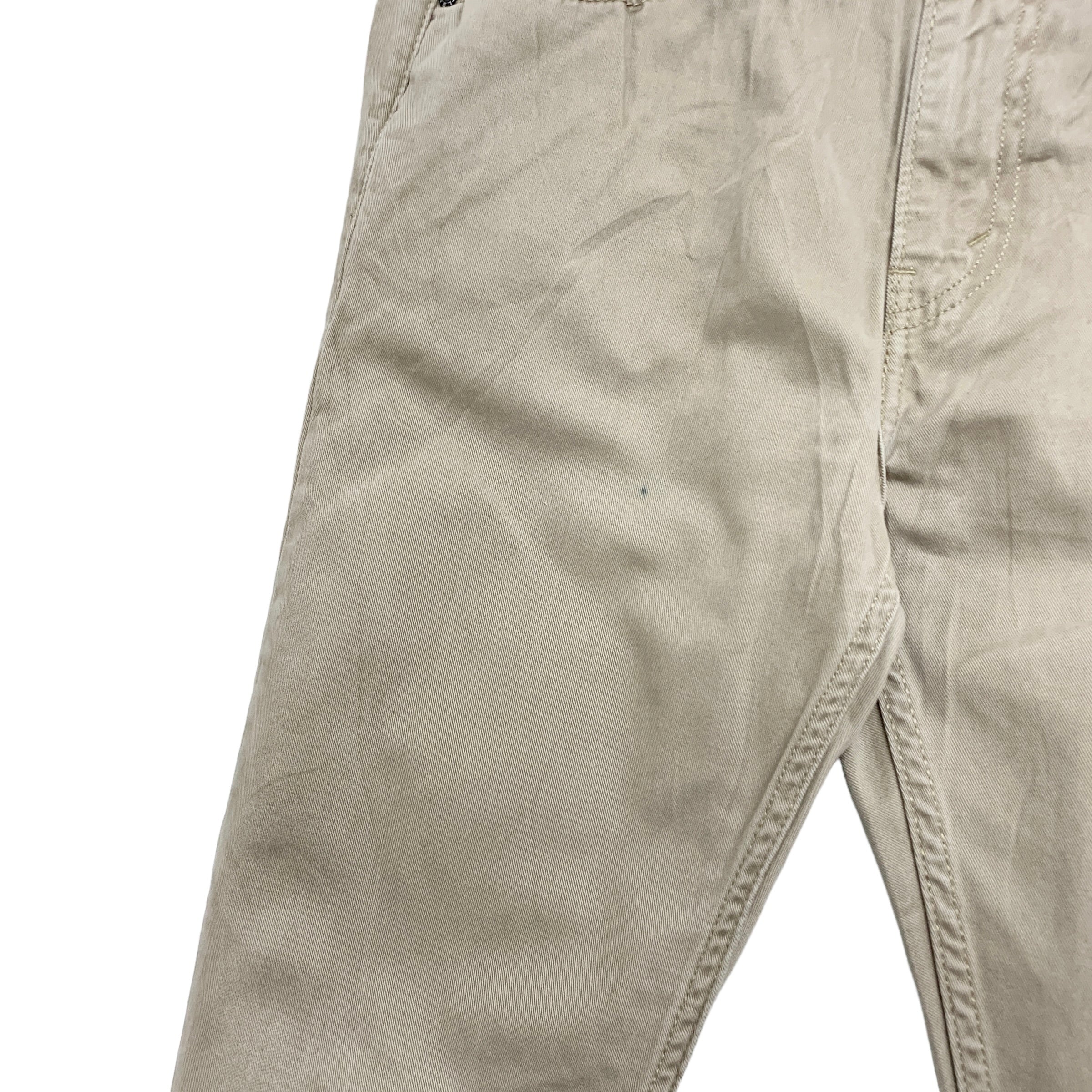 Levis 510 Trousers W32 L34 Mens Beige Skinny Fit Cotton Pants