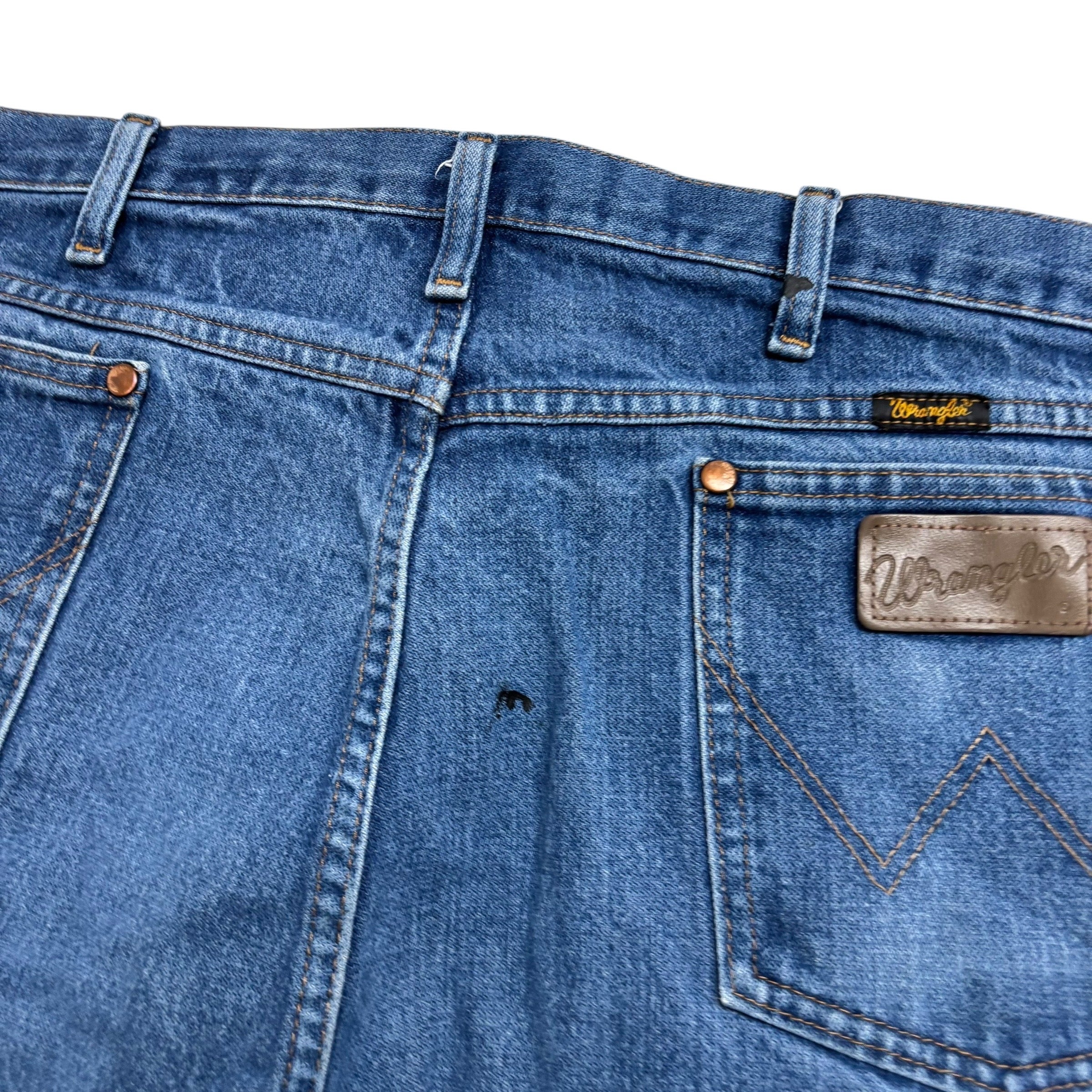 Wrangler Jeans Cowboy Cut W40 L33 Mens Mid Blue 13MWZ Original Fit Denim (F)