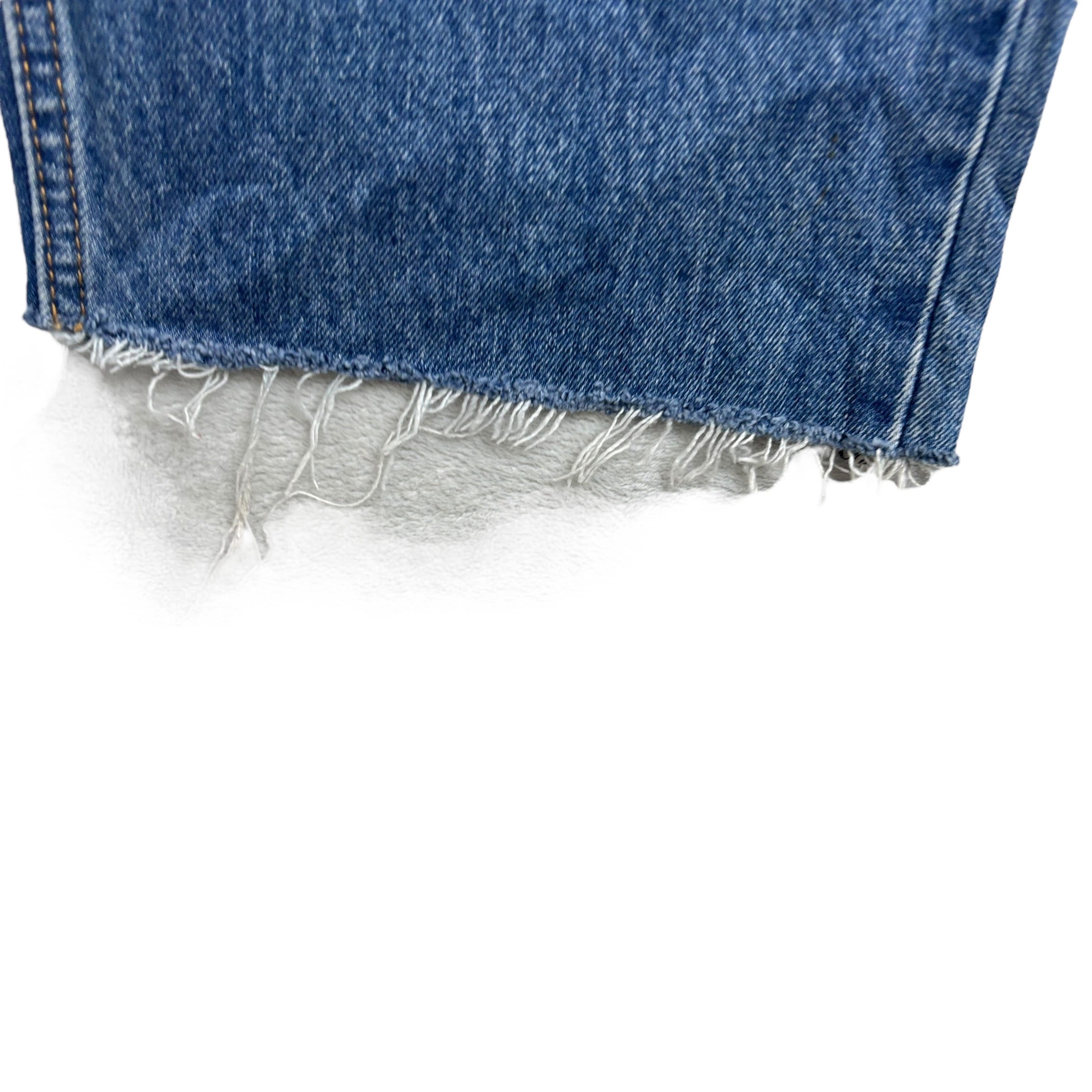 Levis 550 Jeans W36 L28 Mens Mid Blue Relaxed Straight Fit Denim (F)