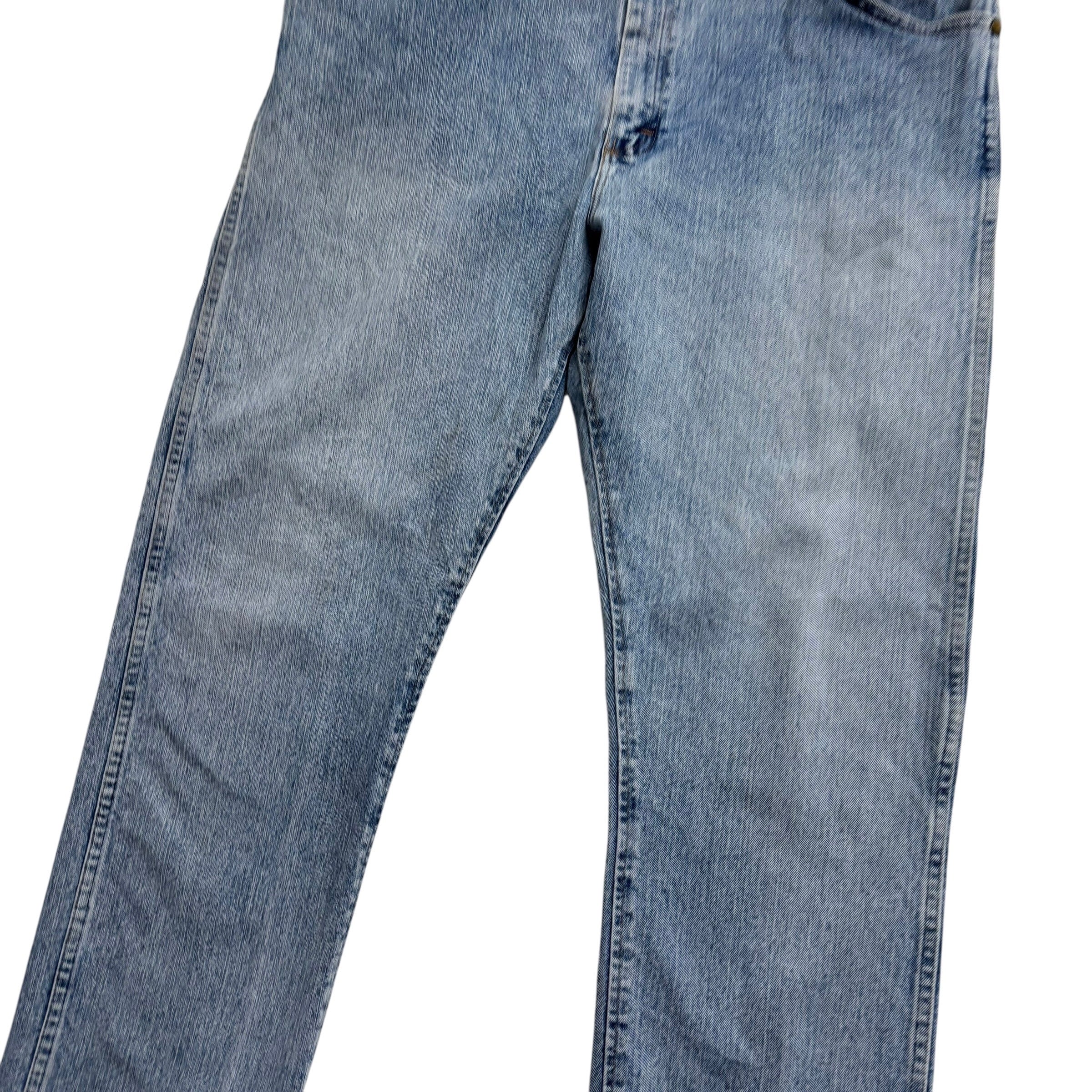 Wrangler Jeans Cowboy Cut W40 L32 Mens Light Blue Advanced Comfort Regular