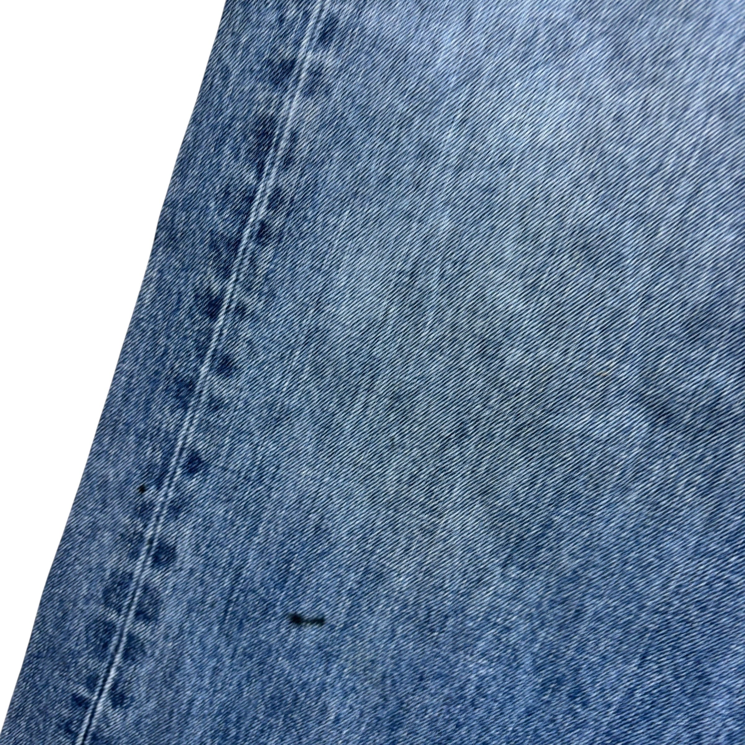 Levis 569 Jeans W38 L30 Mens Mid Blue Baggy Relaxed Straight Fit Denim