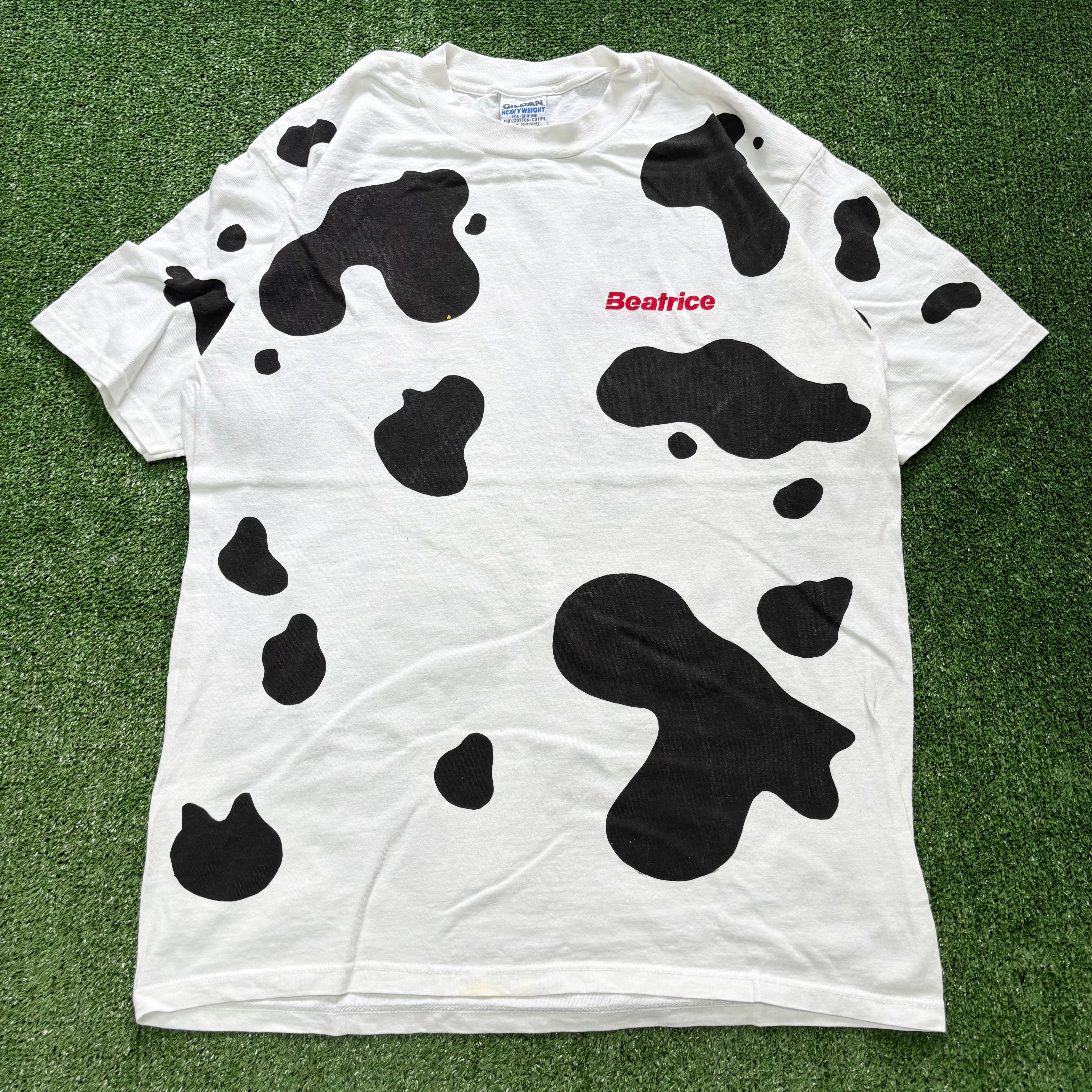 Vintage T Shirt Mens Large White Graphic Print 90s USA