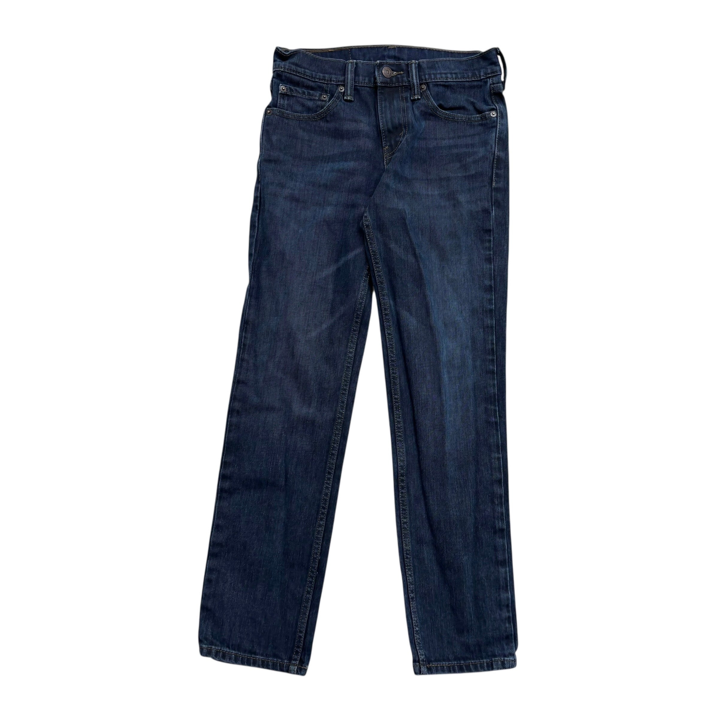 Levis 511 Jeans W28 L29 Mens Dark Blue Slim Fit Stretch Denim (E)