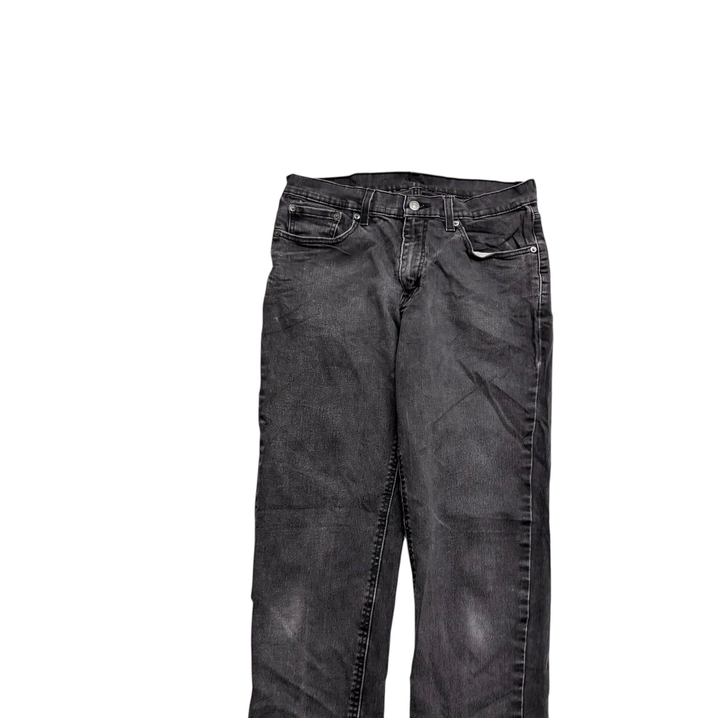 Levis 531 Jeans W32 L32 Mens Black Athletic Slim Fit Stretch Denim