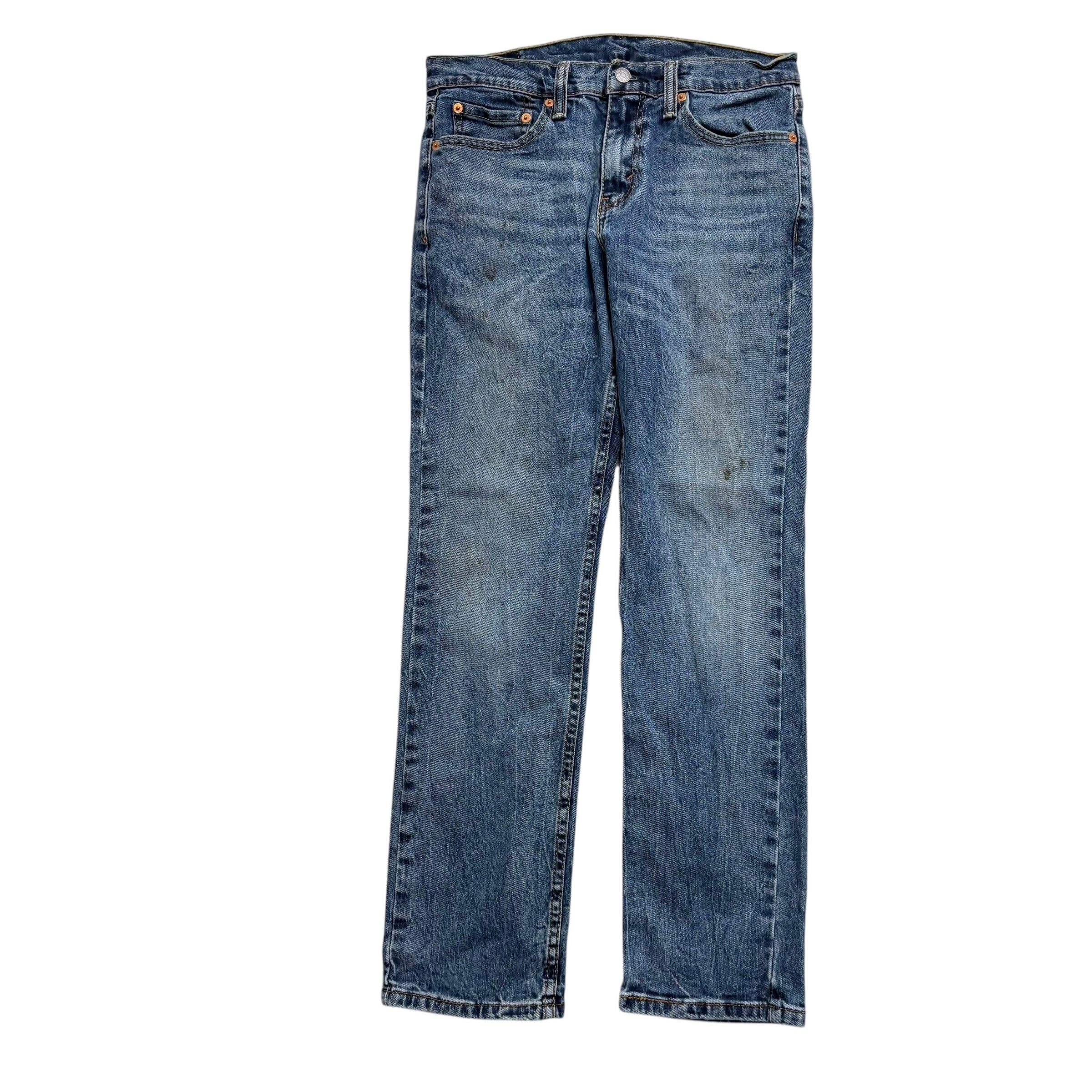 Levis 511 Jeans W30 L29 Mens Mid Blue Slim Fit Stretch Denim (F)