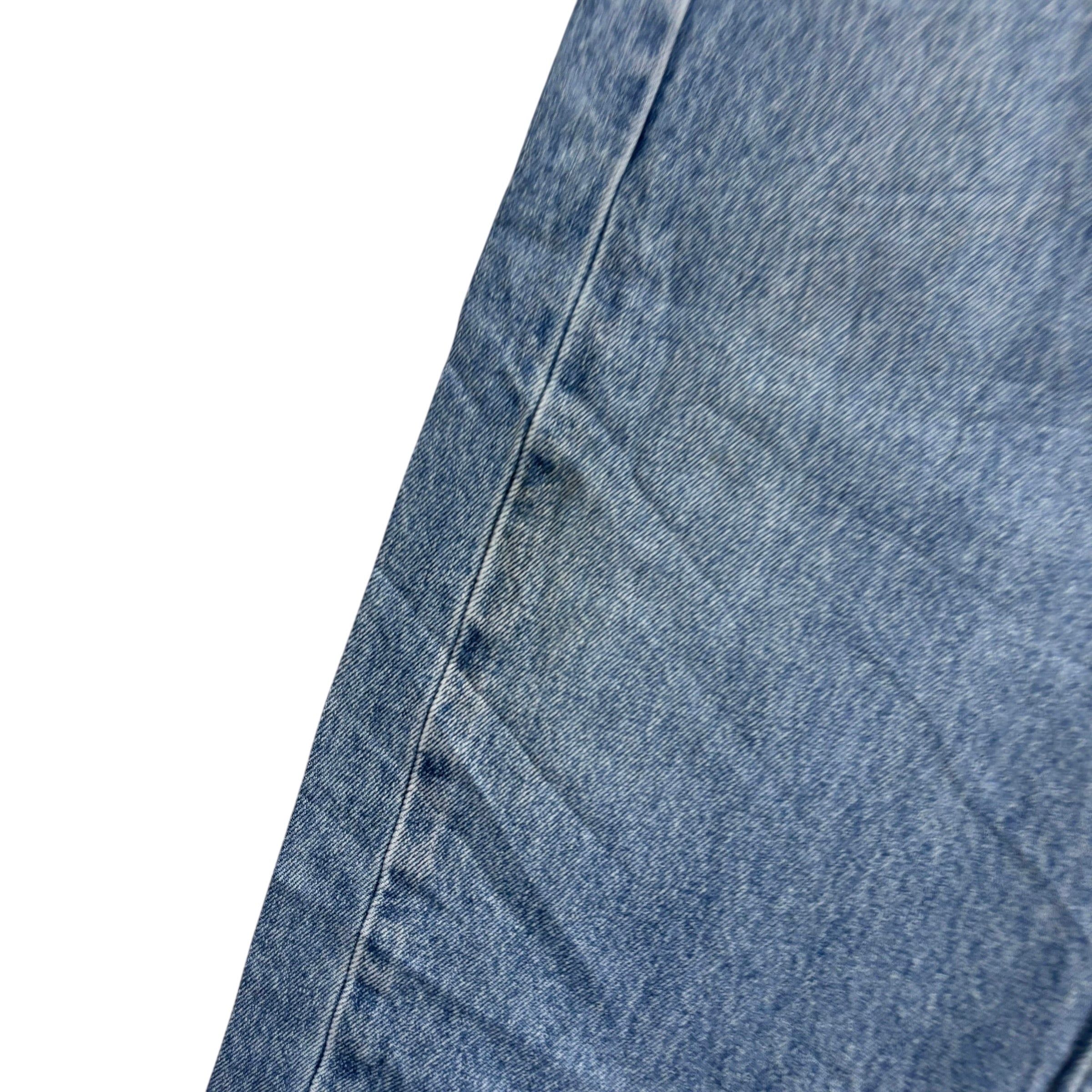 Levis 505 Jeans W38 L34 Mens Light Blue Regular Straight Fit Denim