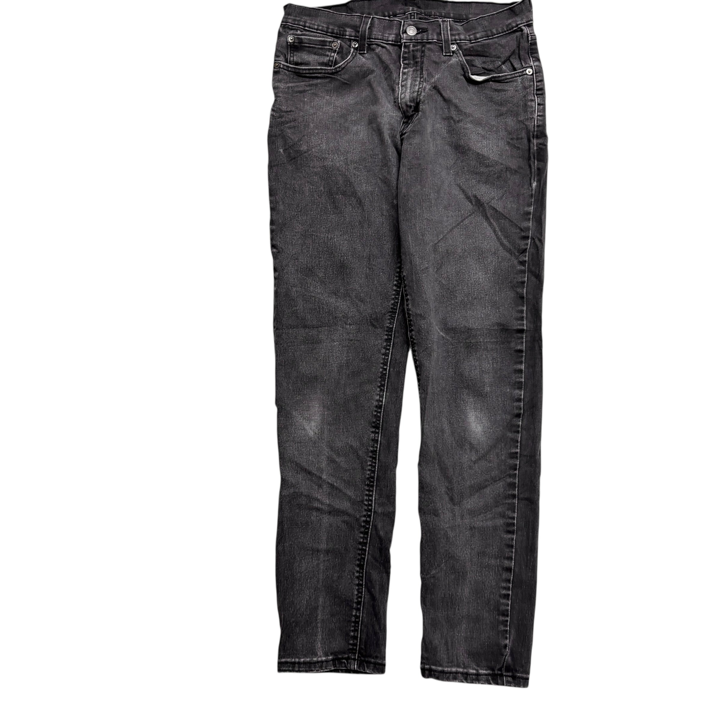 Levis 531 Jeans W32 L32 Mens Black Athletic Slim Fit Stretch Denim