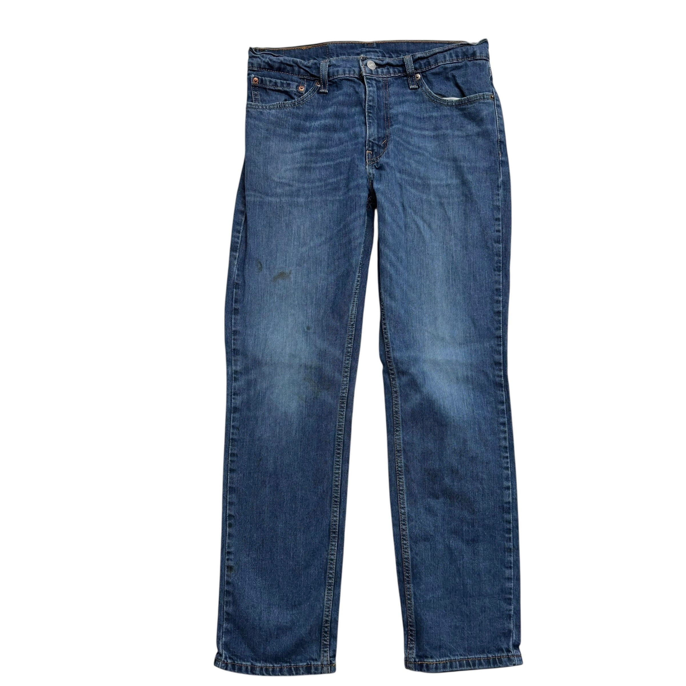 Levis 511 Jeans W31 L30 Mens Mid Blue Slim Fit Stretch Denim (F)