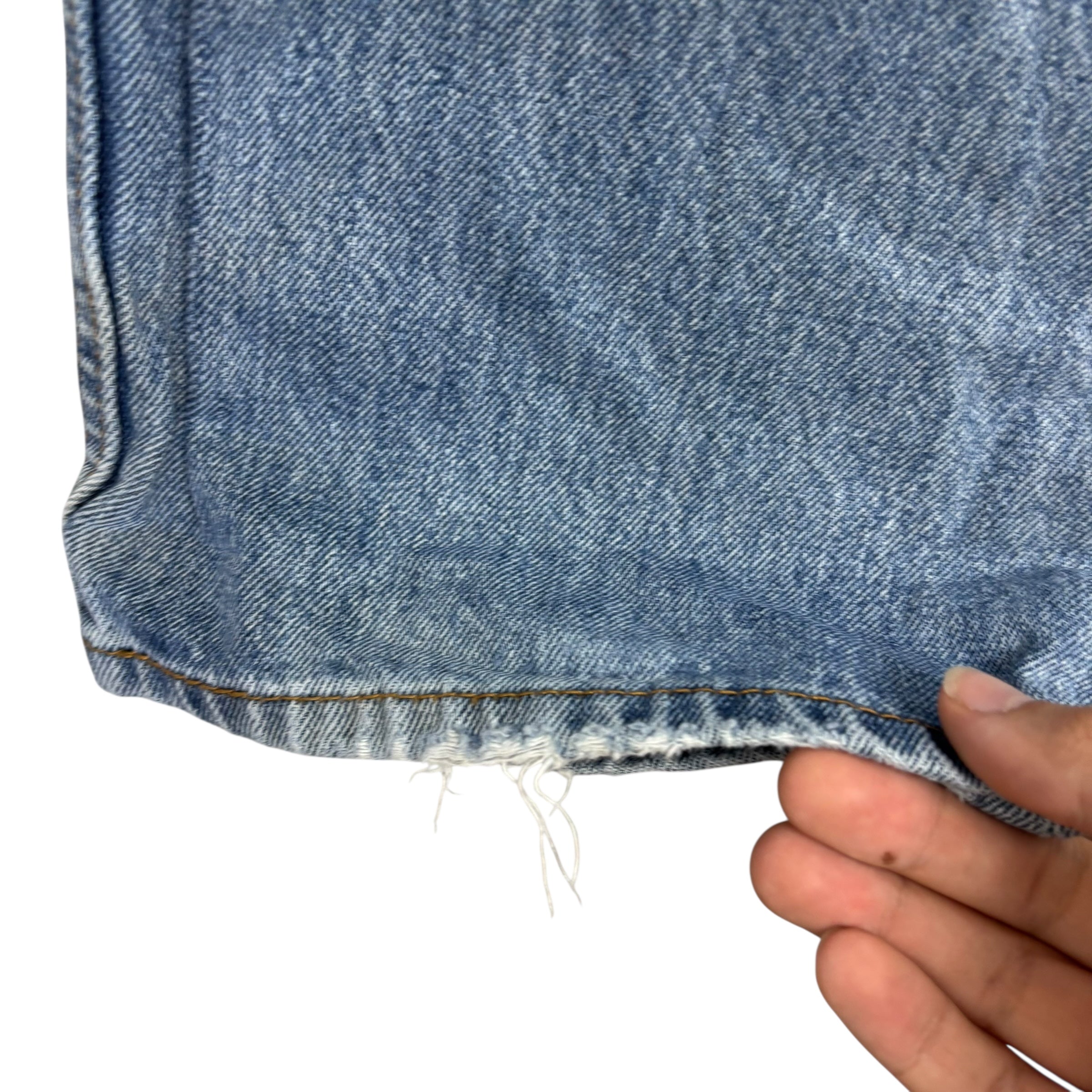 Levis 550 Jeans W38 L30 Mens Light Blue Baggy Relaxed Straight Fit Denim