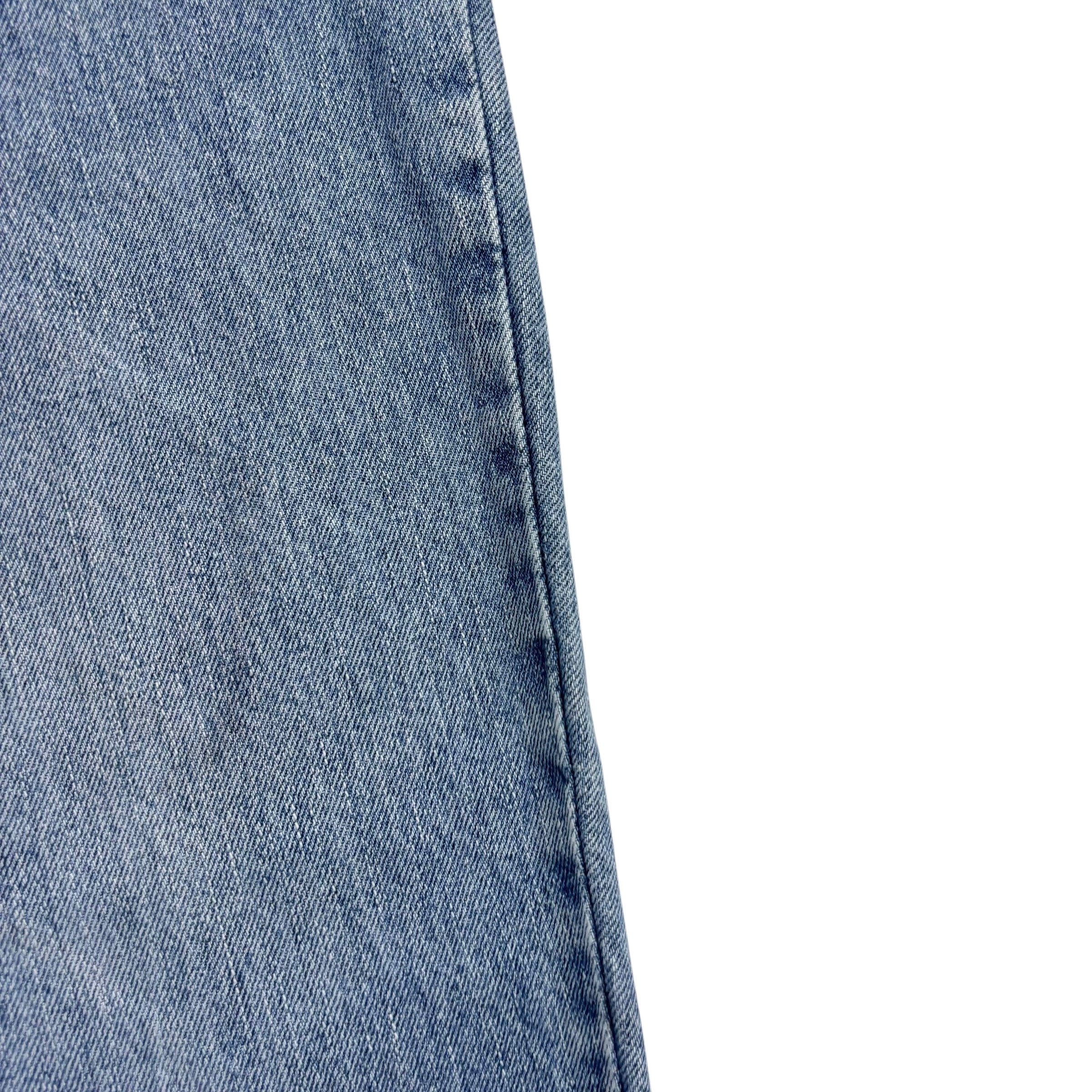 Levis 560 Jeans W38 L32 Mens Light Blue Baggy Relaxed Comfort Fit Vintage Denim