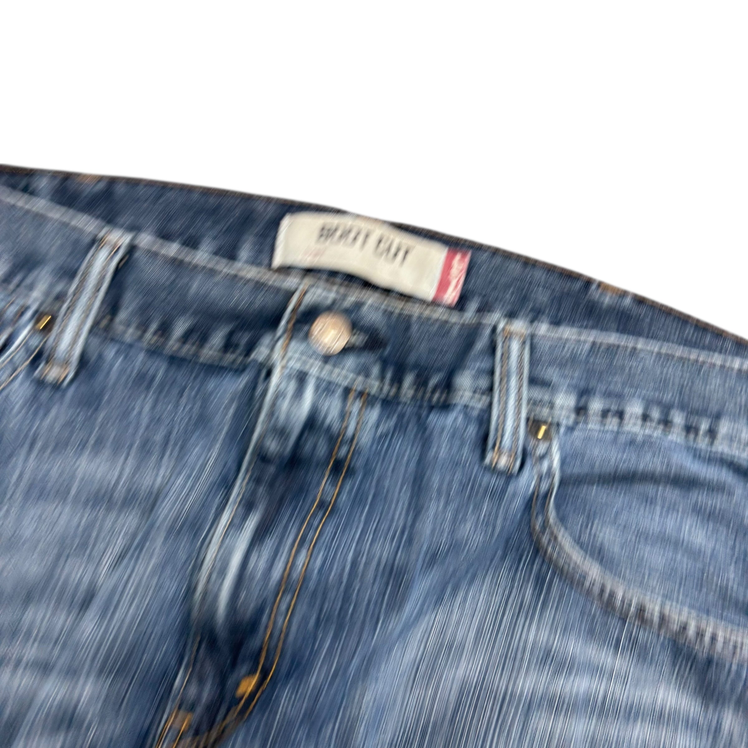 Levis 527 Jeans W38 L32 Mens Mid Blue Regular Bootcut Fit Vintage Denim (F)