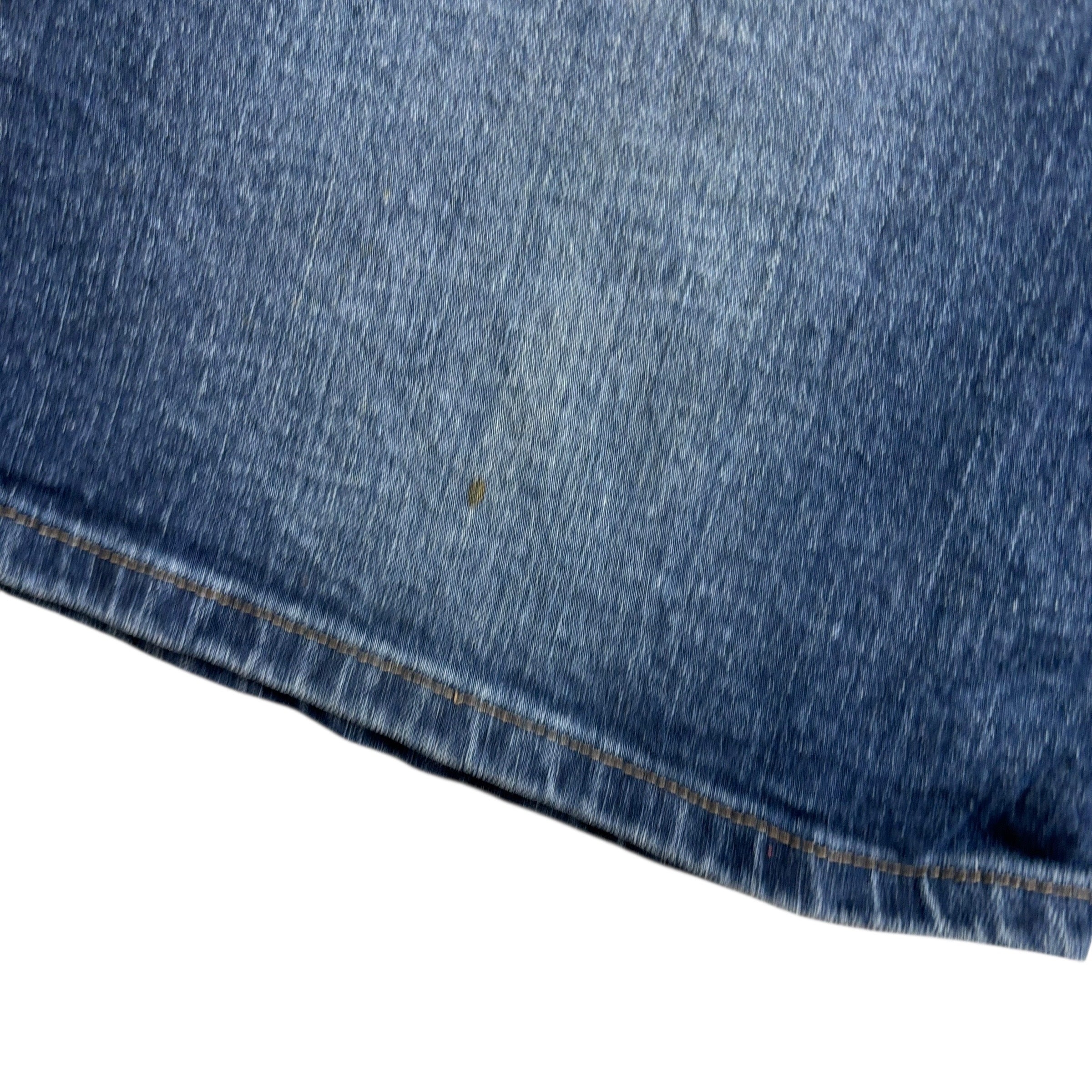 Wrangler Baggy Jorts W38 Mens Denim Shorts Dark Blue Relaxed Fit Stretch