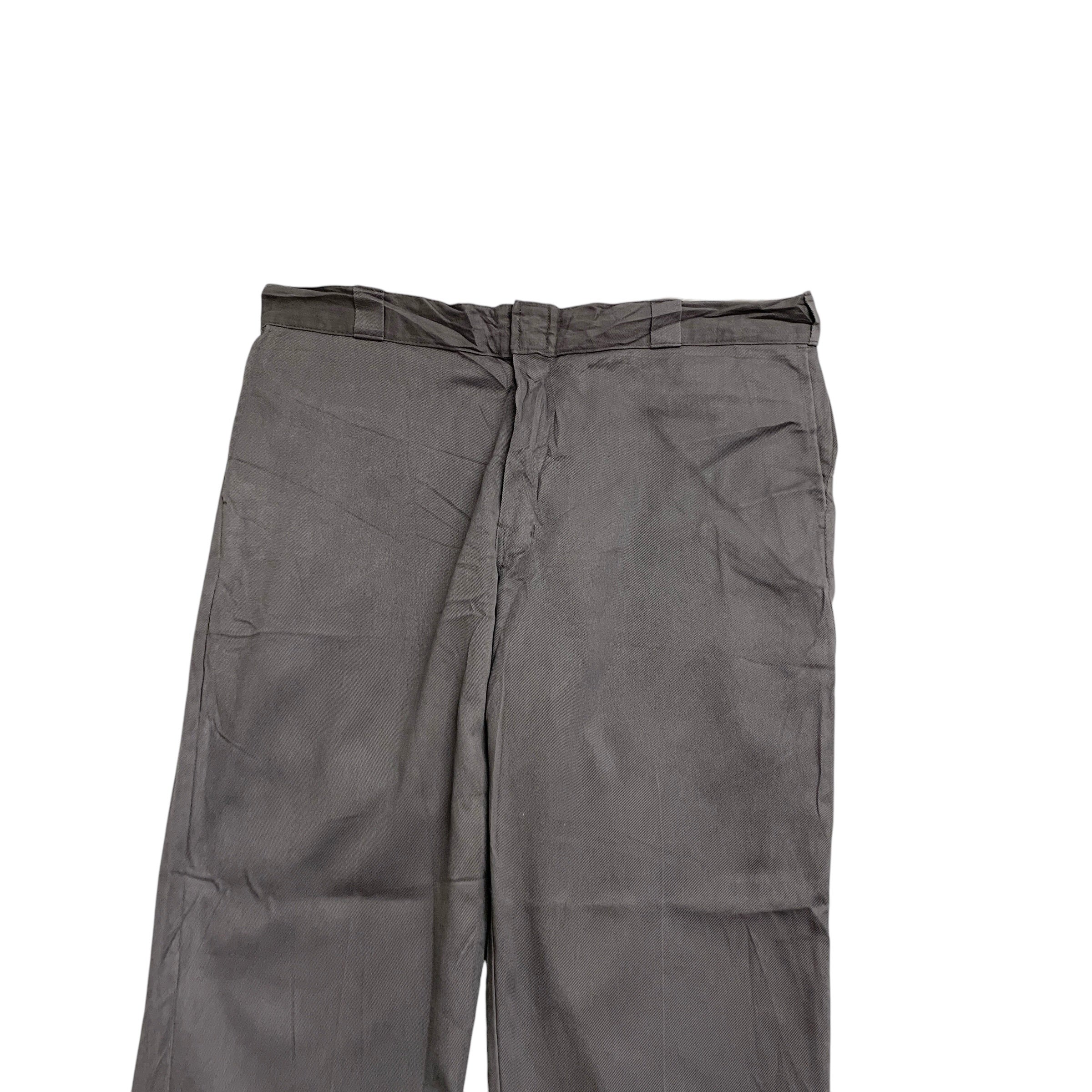 Dickies 874 Trousers W40 L30 Mens Grey Pants Original Straight Fit Workwear