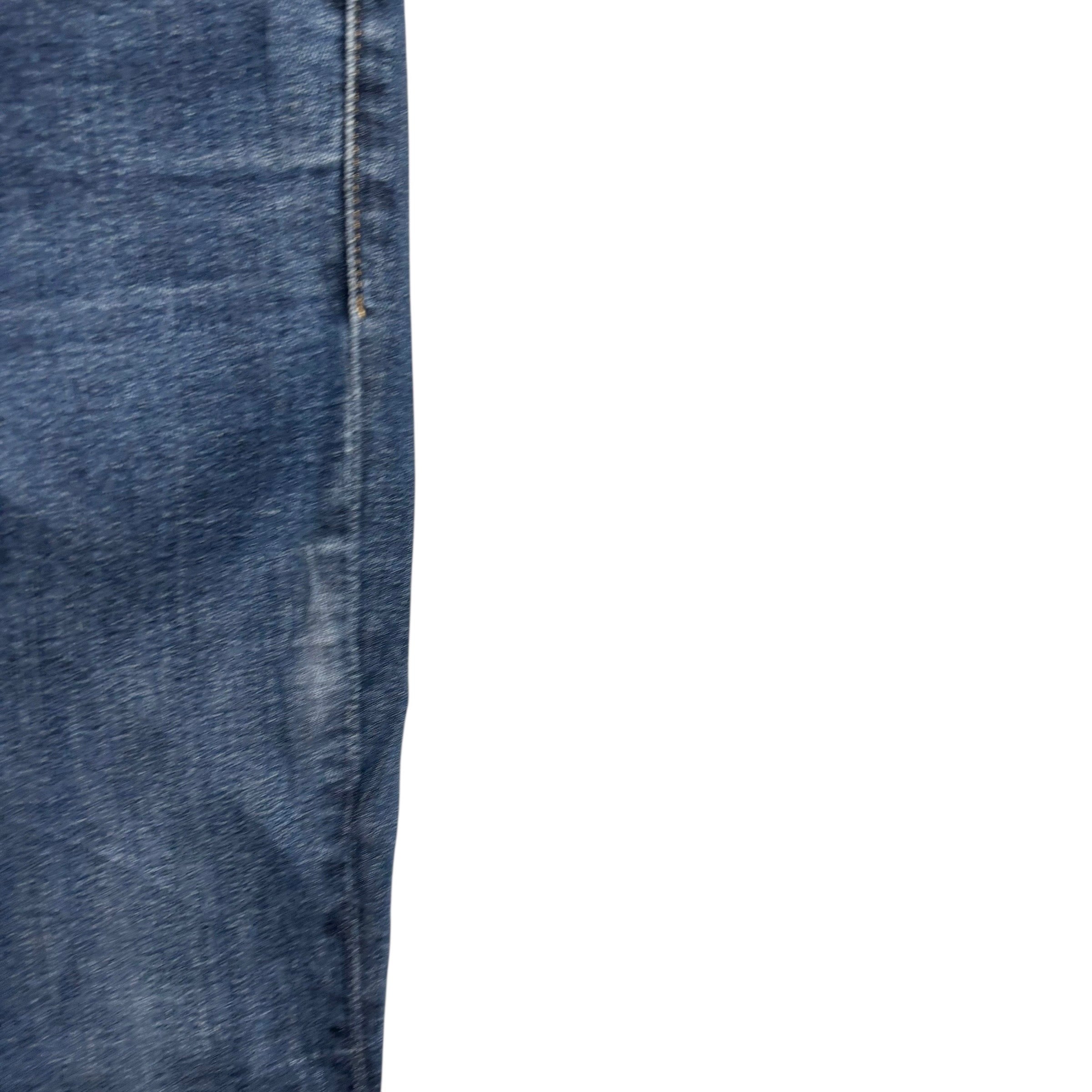 Levis 711 Jeans W25 L25 Womens Skinny Fit Mid Blue Stretch Premium Denim