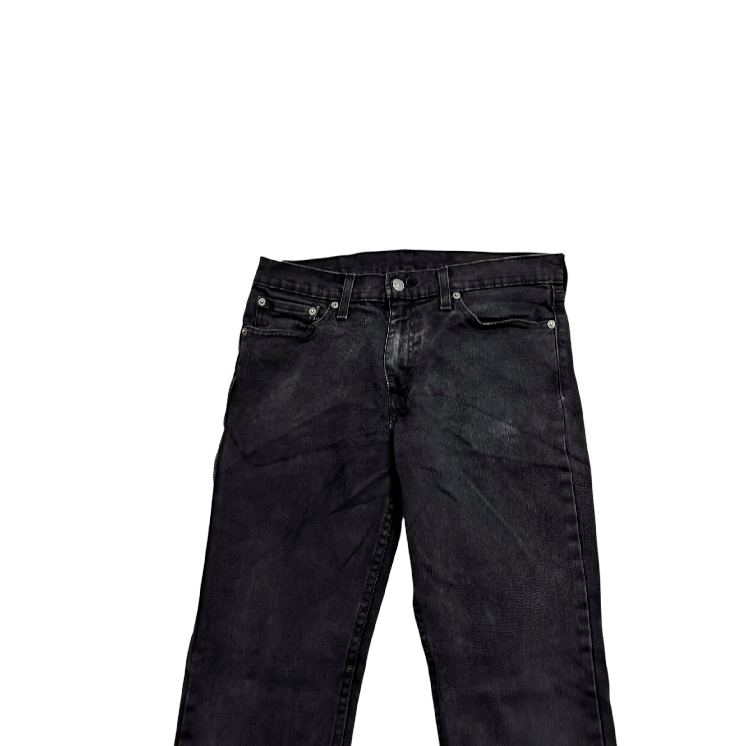 Levis 511 Jeans W32 L30 Mens Black Slim Fit Stretch Denim