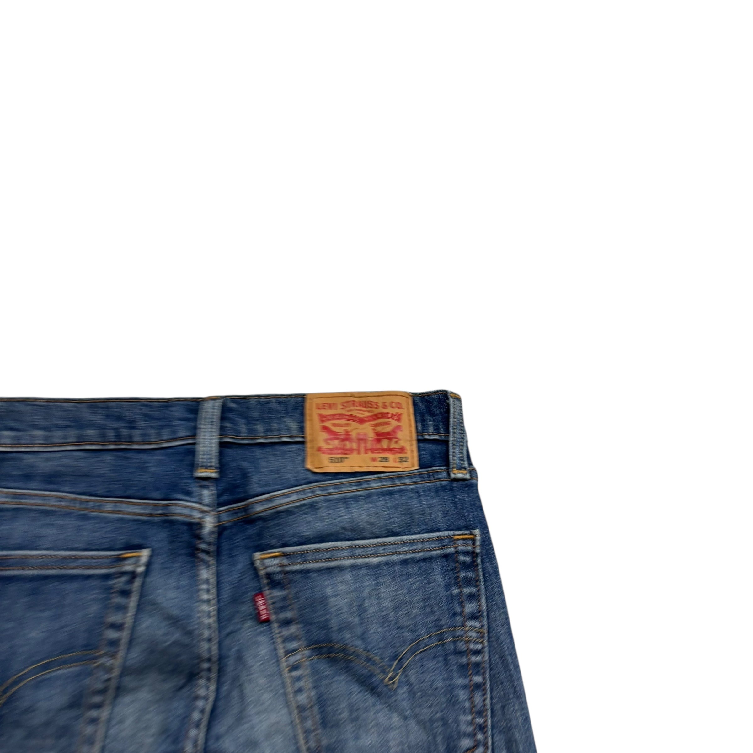 Levis 510 Jeans W28 L31 Mens Dark Blue Skinny Fit Stretch Denim