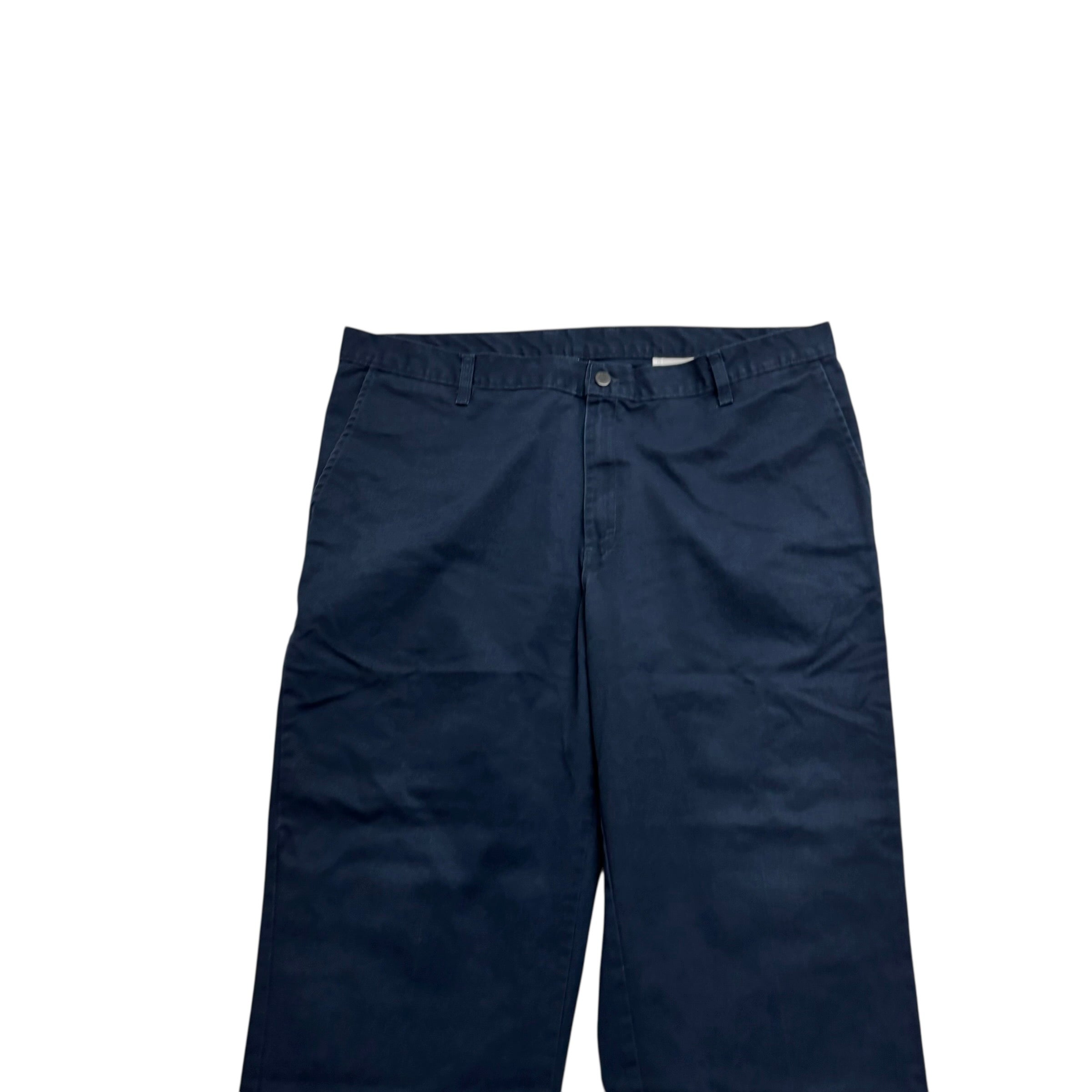 Dickies Chino Trousers W40 L29 Mens Navy Blue Baggy Relaxed Straight Fit