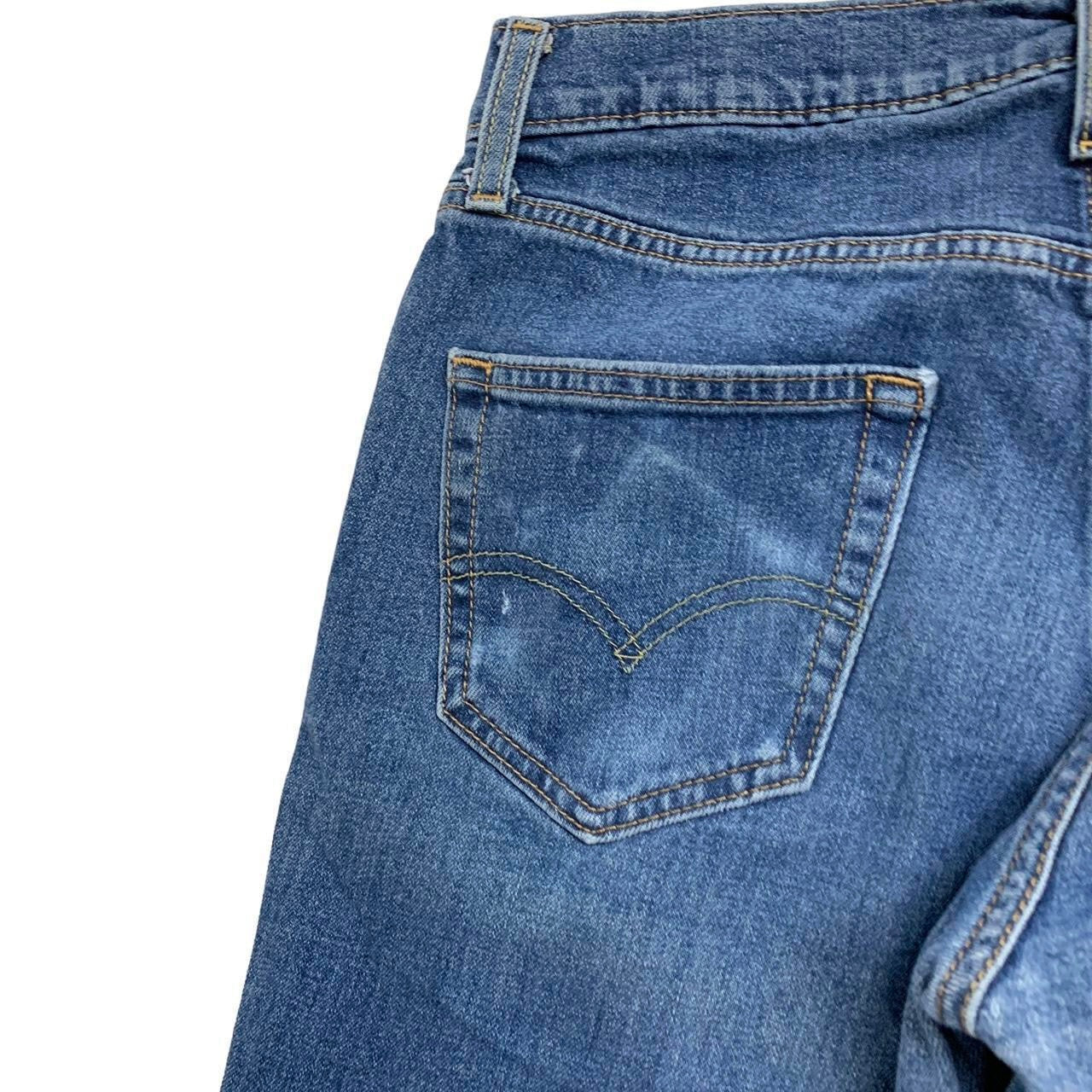 Levis 511 Jeans W29 L30 Mens Mid Blue Slim Fit Stretch Denim