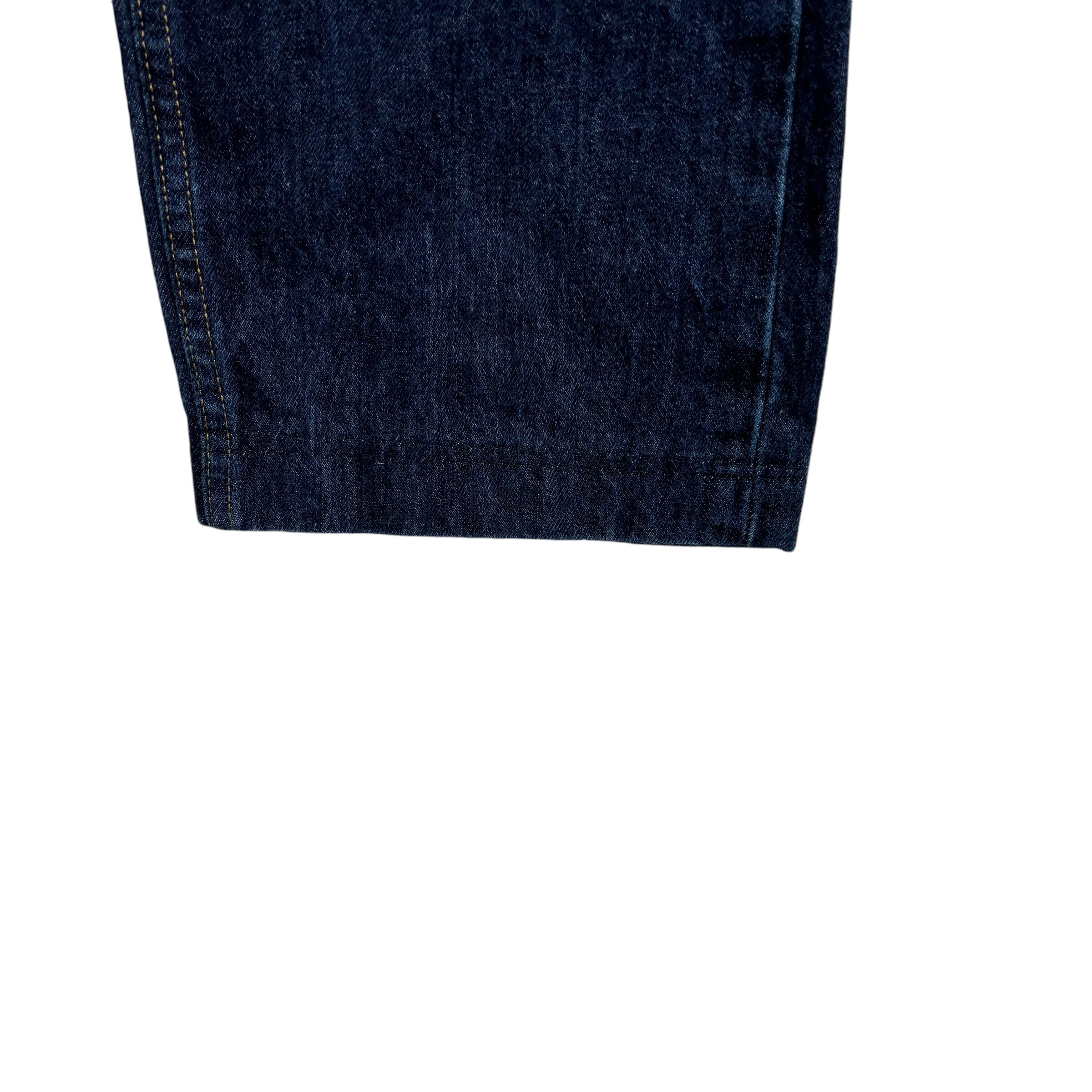 Levis 505 Jeans W36 L26 Mens Dark Blue Regular Straight Fit Denim