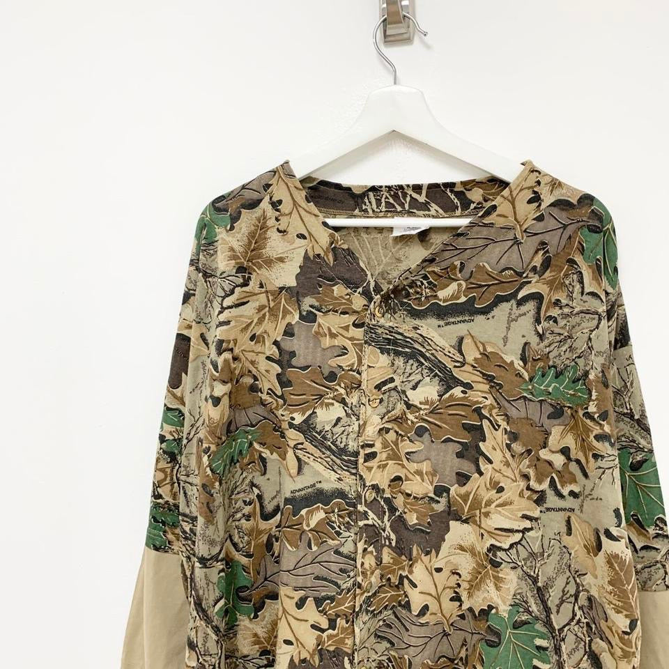 Vintage RealTree Camo USA Hunting Shirt X-Large