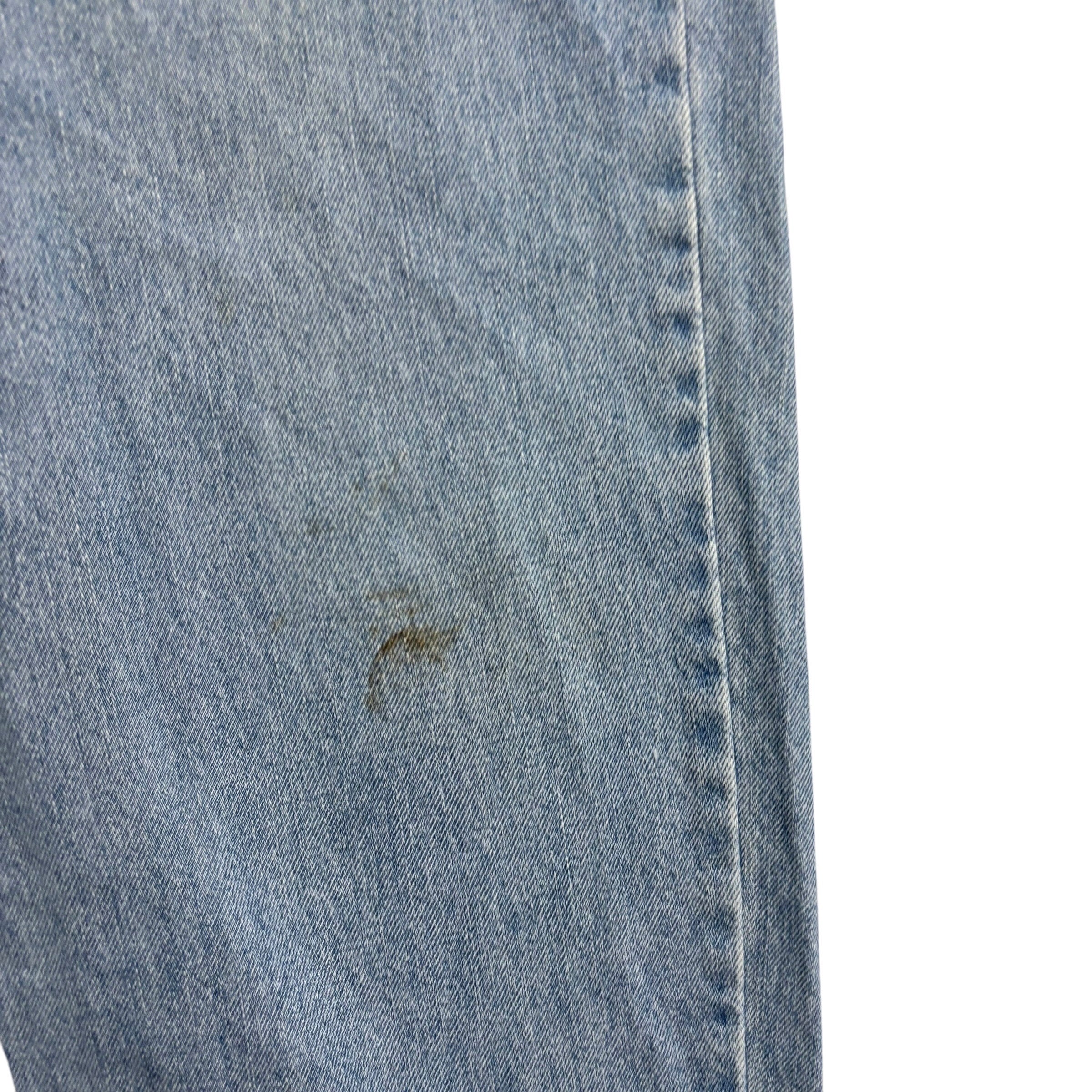 Levis 550 Jeans W38 L30 Mens Light Blue Baggy Relaxed Straight Fit Vintage Denim