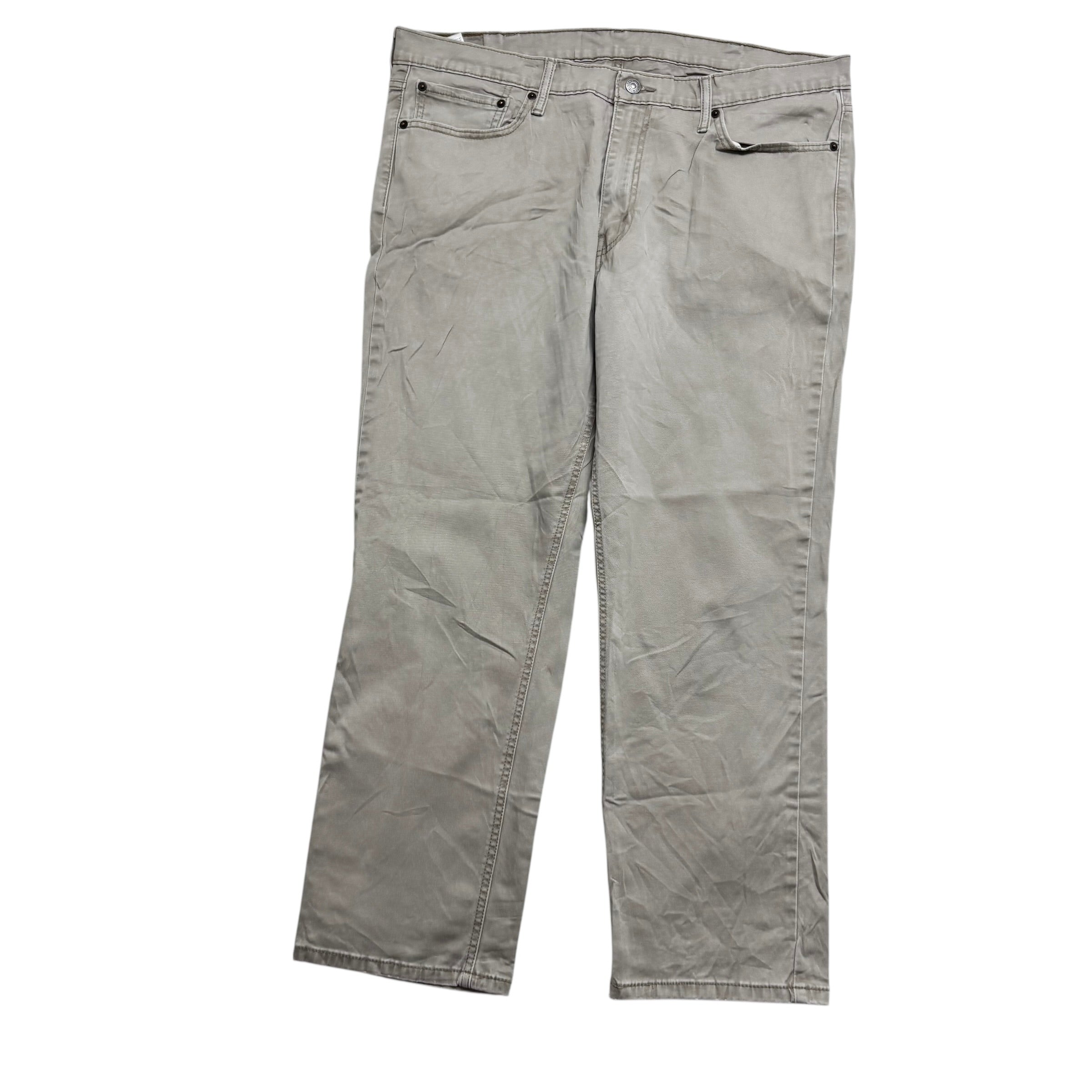 Levis 541 Trousers W38 L28 Mens Stone Athletic Tapered Fit Pants