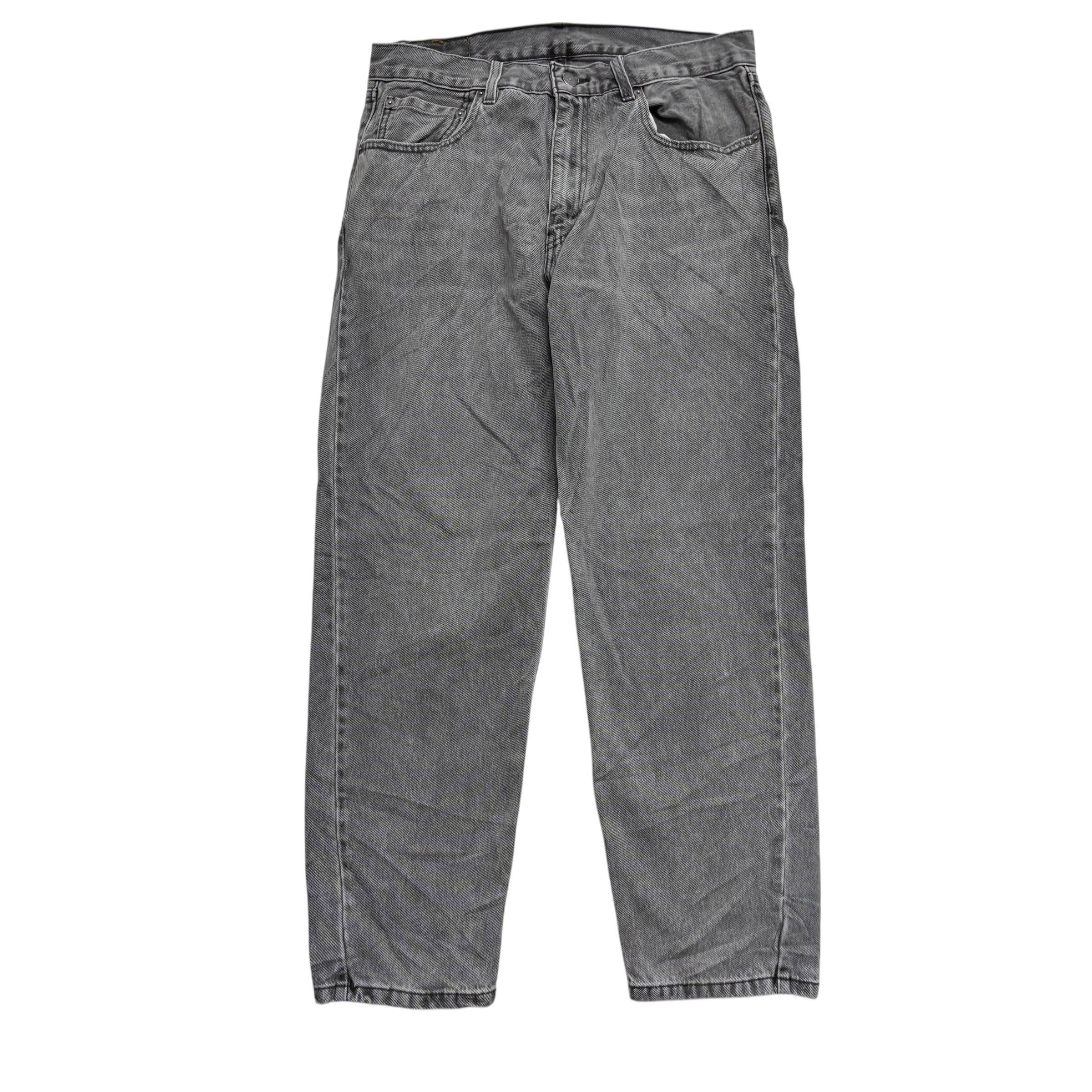 Levis 550 Jeans W31 L29 Mens Grey Relaxed Tapered Fit Denim (E)