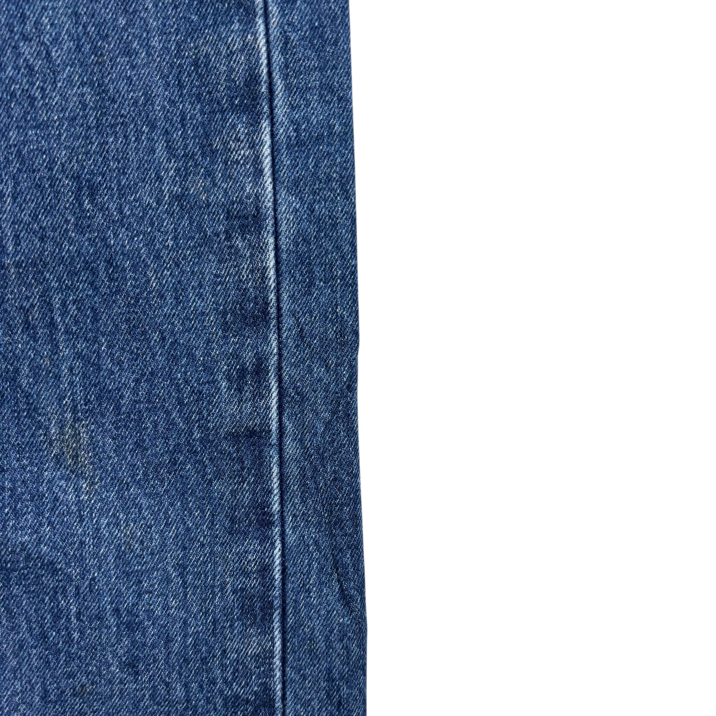 Levis 505 Jeans W36 L32 Mens Mid Blue Regular Straight Fit Denim