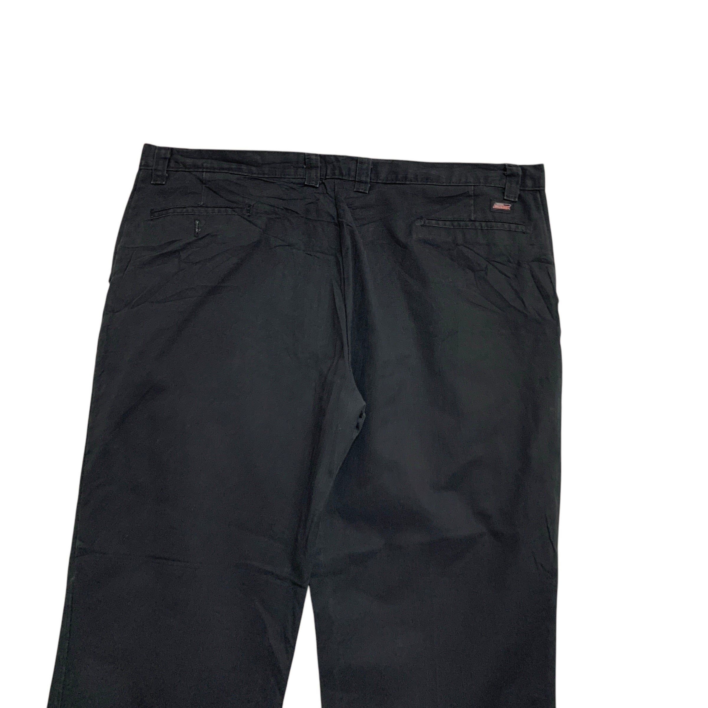 Dickies Trousers W44 L30 Mens Black Pants Relaxed Straight Fit Workwear