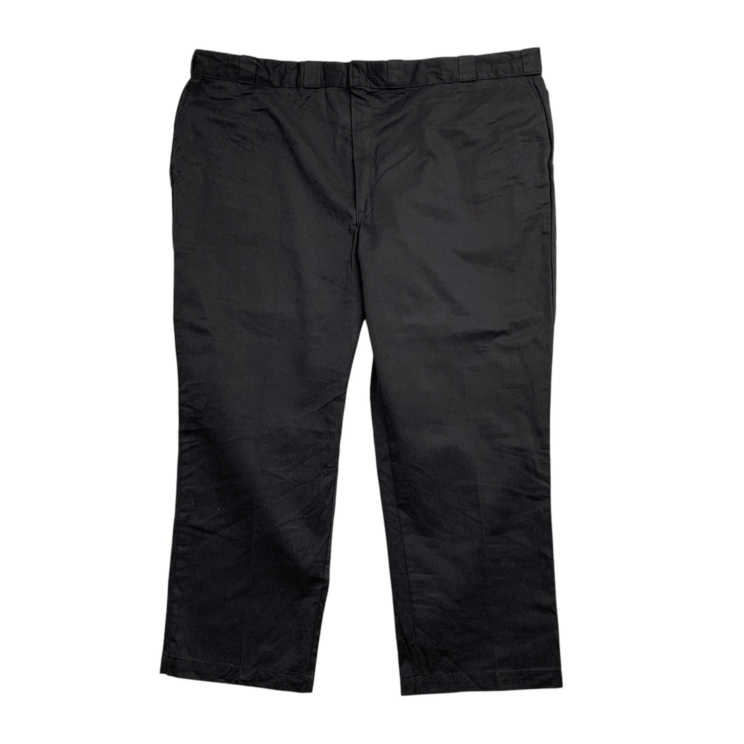 Dickies 874 Trousers W52 L30 Mens Black Pants Original Straight USA Made Workwea