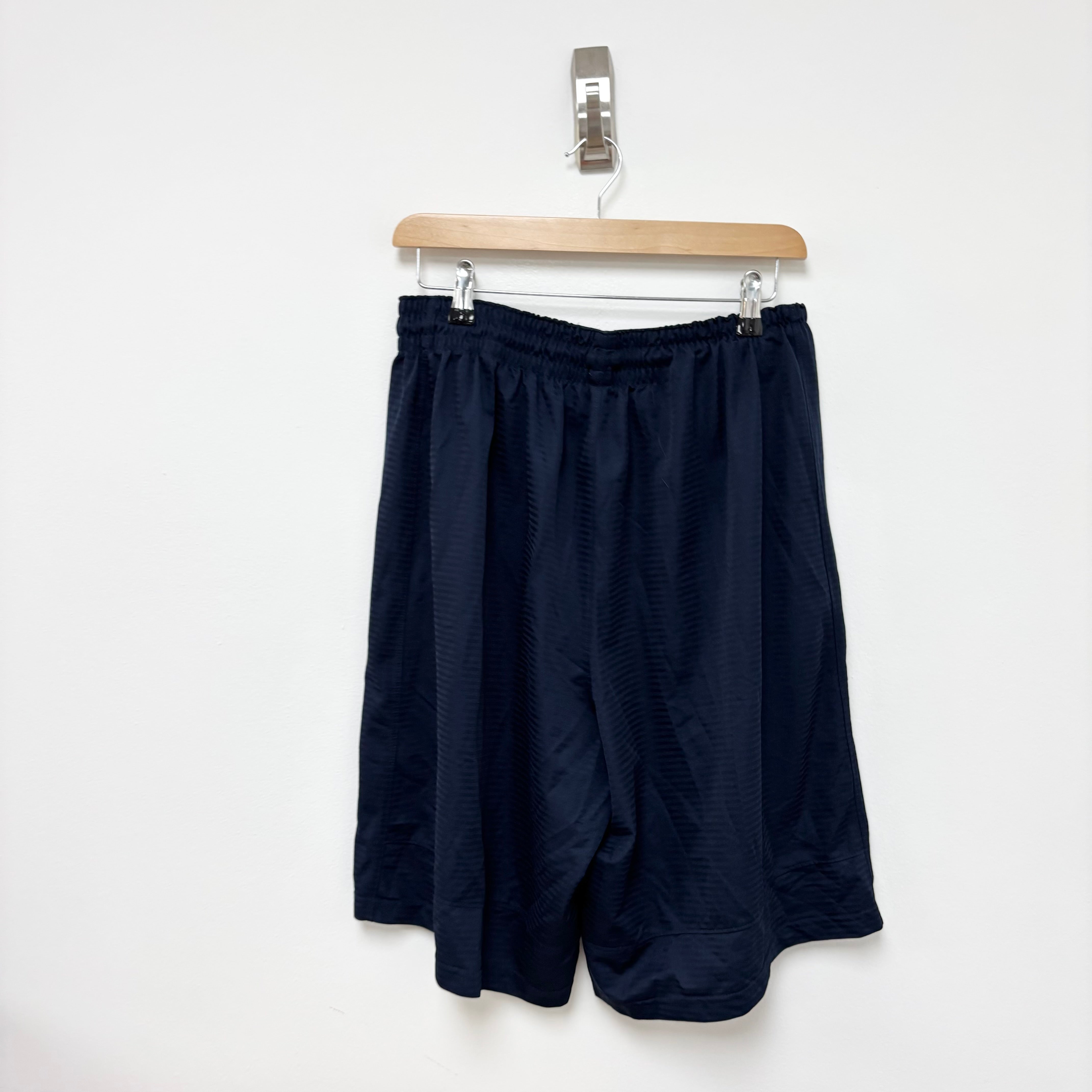 Nike Shorts Mens XL Navy Blue Running Sports Gym Athletic Pockets (E)