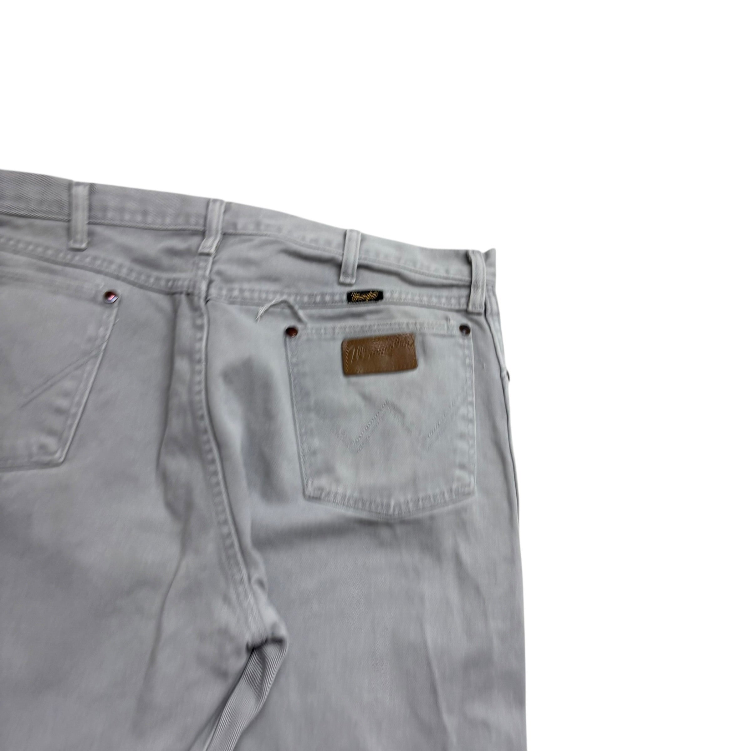 Wrangler Jeans Cowboy Cut W36 L33 Mens Grey Regular Straight Fit Vintage