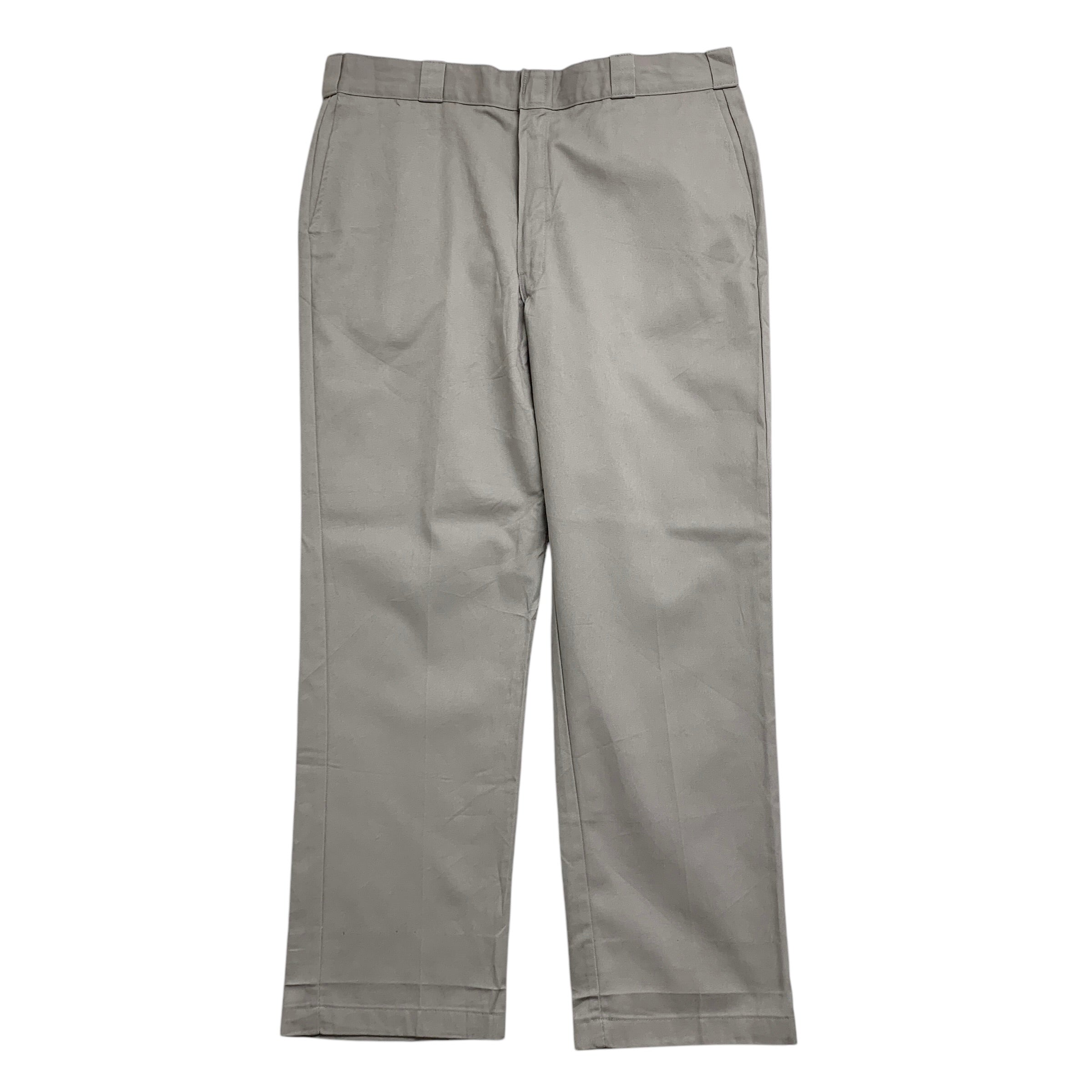 Dickies 874 Trousers W40 L32 Mens Grey Pants Original Straight Fit Workwear