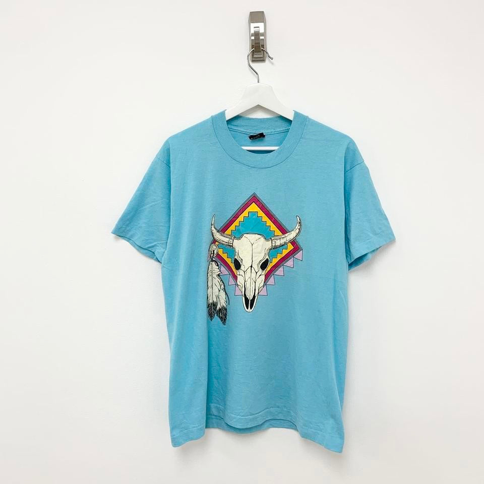 Vintage Single Stitch 90s USA Graphic T Shirt Medium