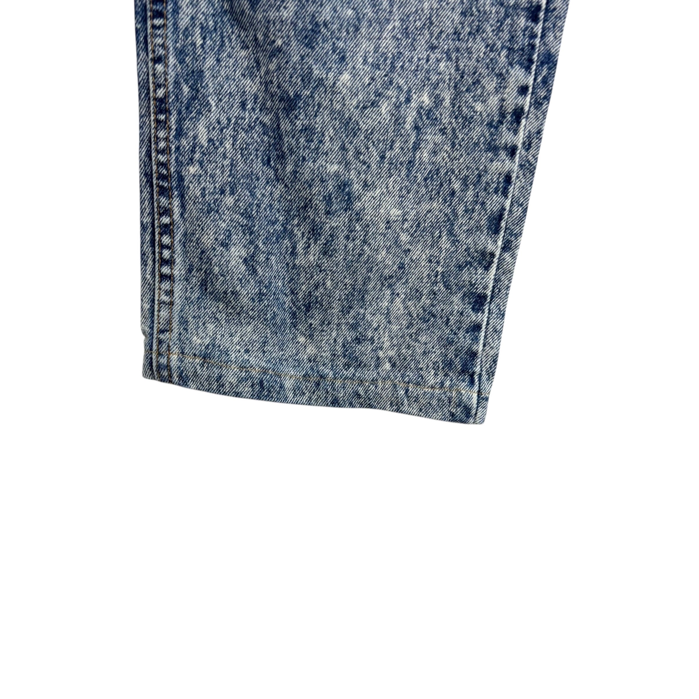 Levis 505 Jeans W35 L28 Mens Mid Blue Regular Straight Fit Vintage 80s USA Made