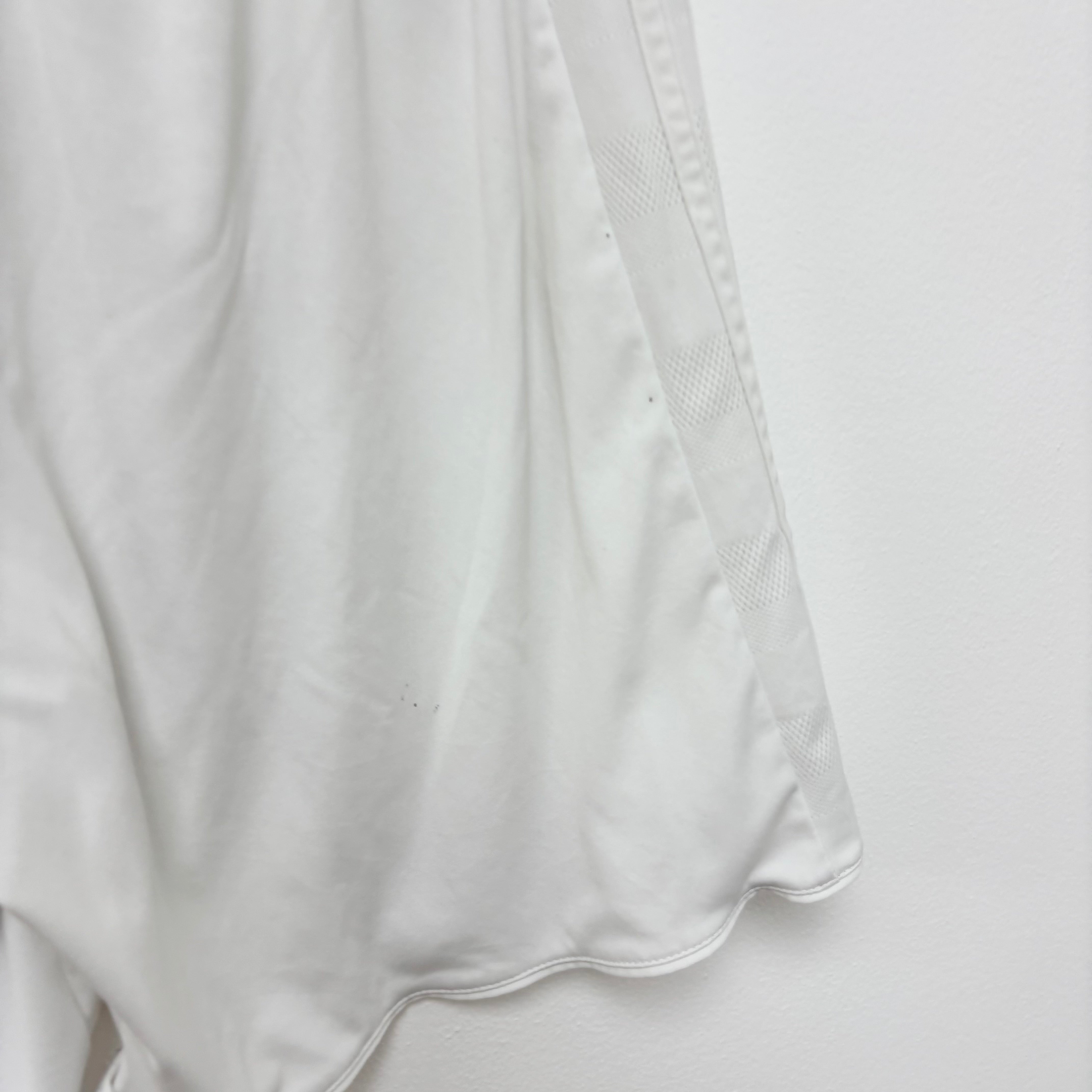 Adidas Shorts Mens Large White Sports Running Gym Athletic (F)