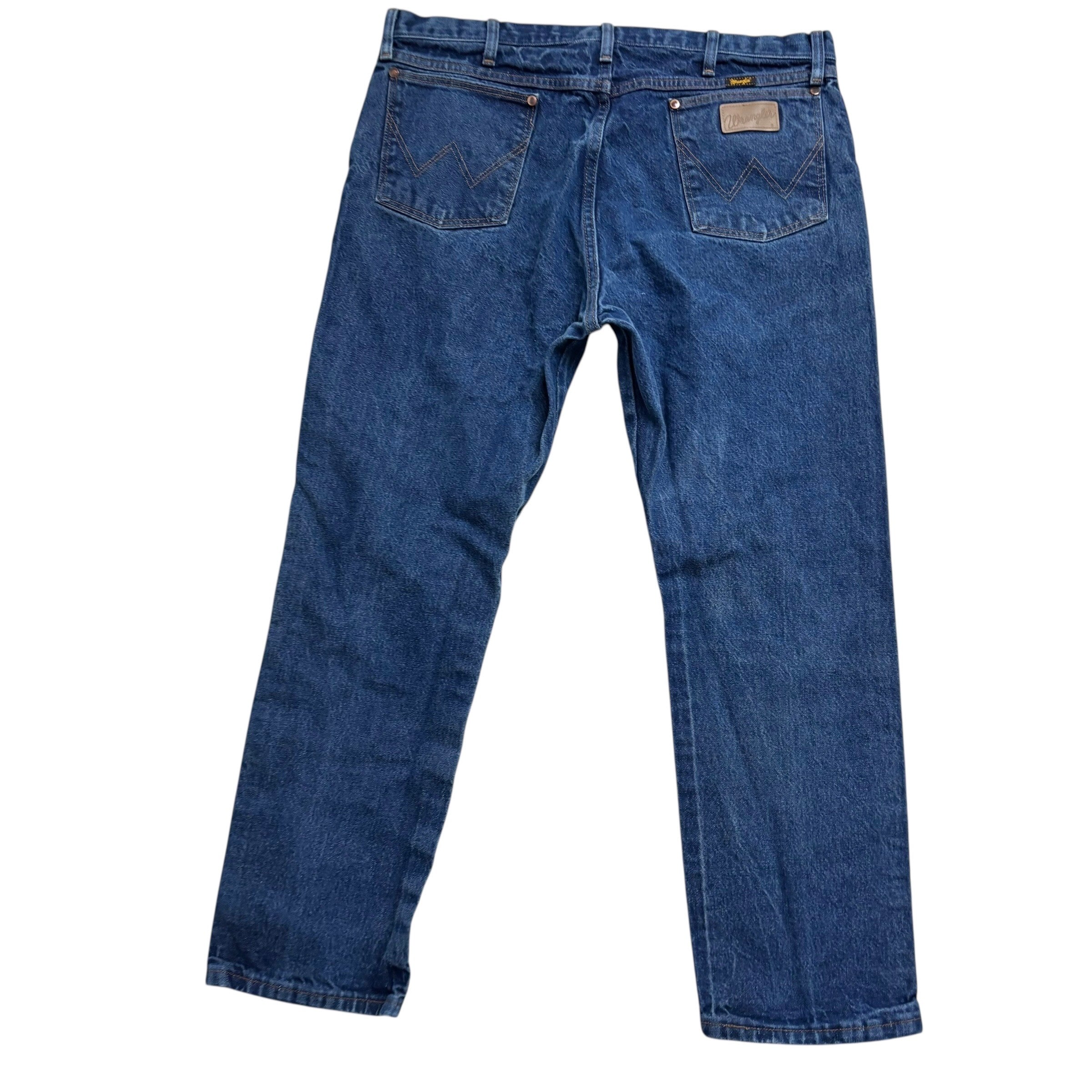 Wrangler Jeans Cowboy Cut W38 L30 Mens Mid Blue 13MWZ Original Fit Denim