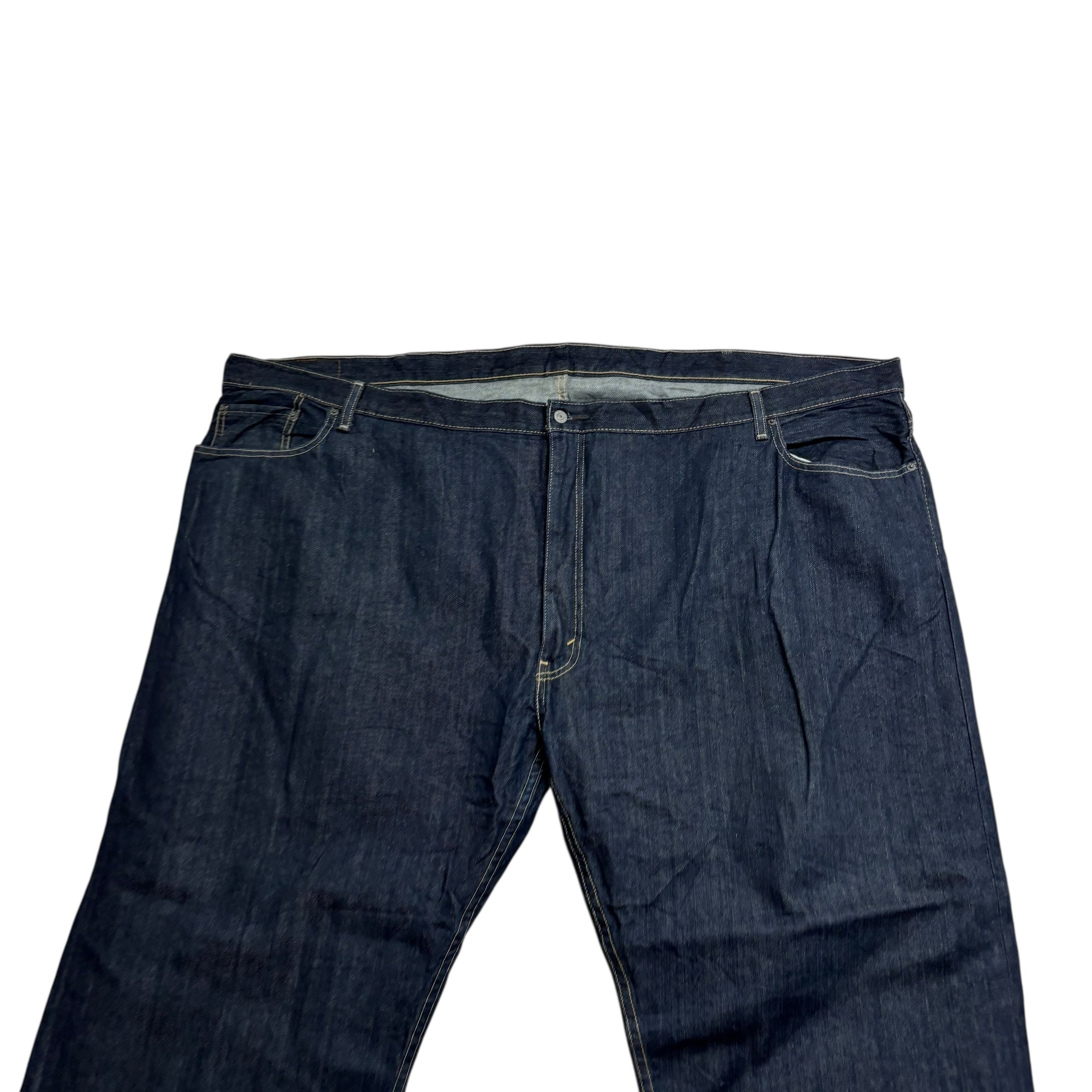 Levis 559 Jeans W58 L30 Mens Dark Blue Baggy Relaxed Straight Fit Denim (E)