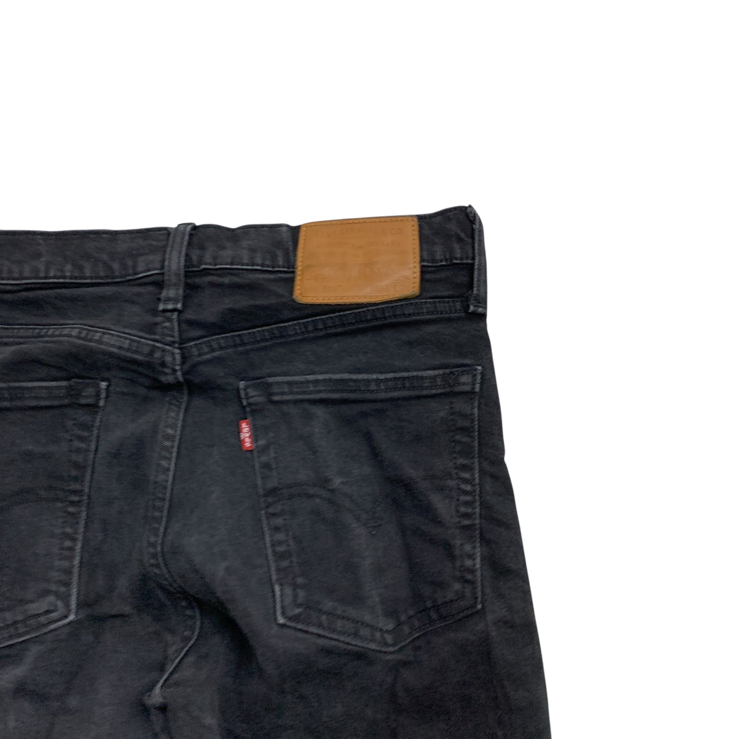 Levis 510 Jeans W30 L29 Mens Black Skinny Fit Stretch Premium Denim