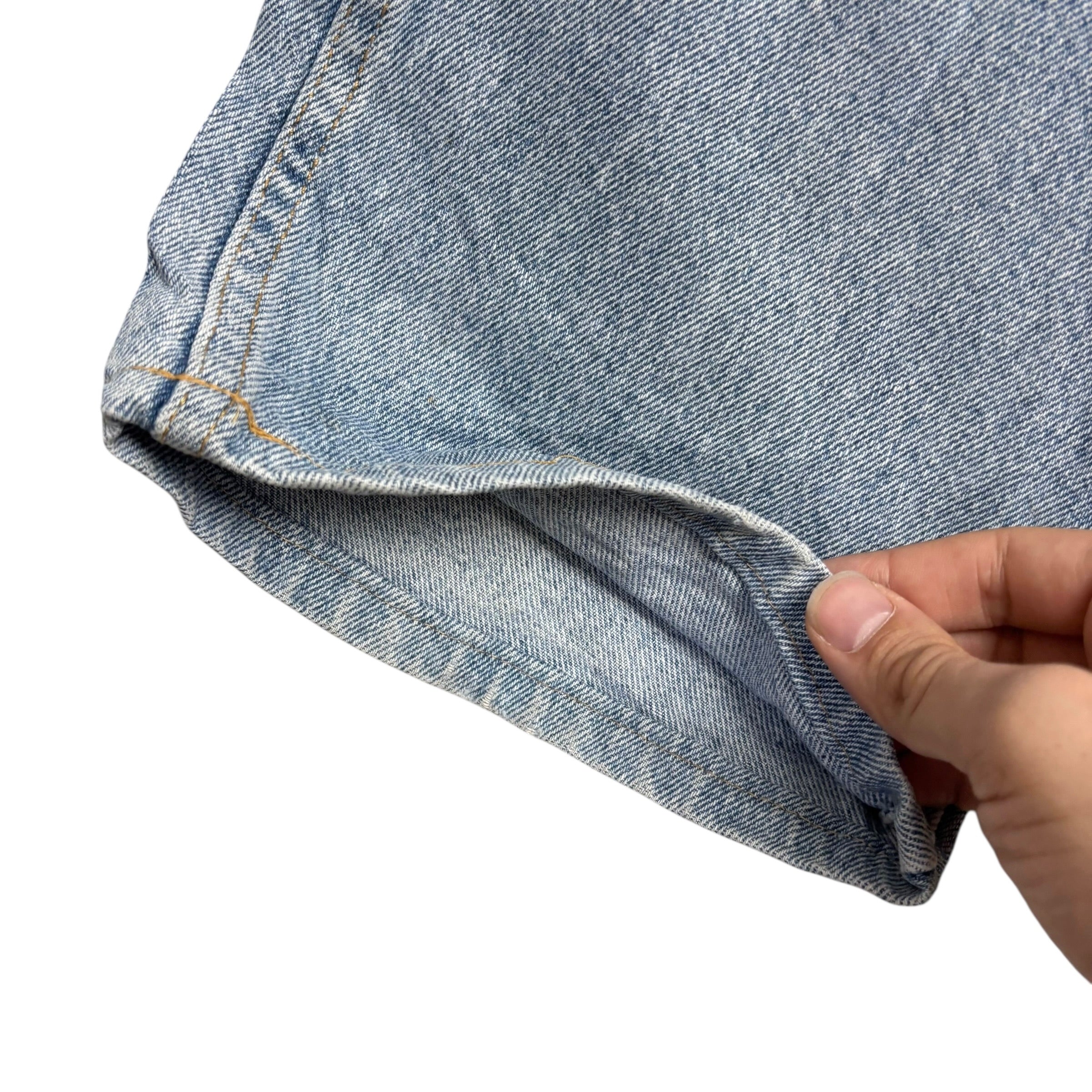 Wrangler Jeans W40 L28 Mens Light Blue Regular Straight Fit Vintage Denim