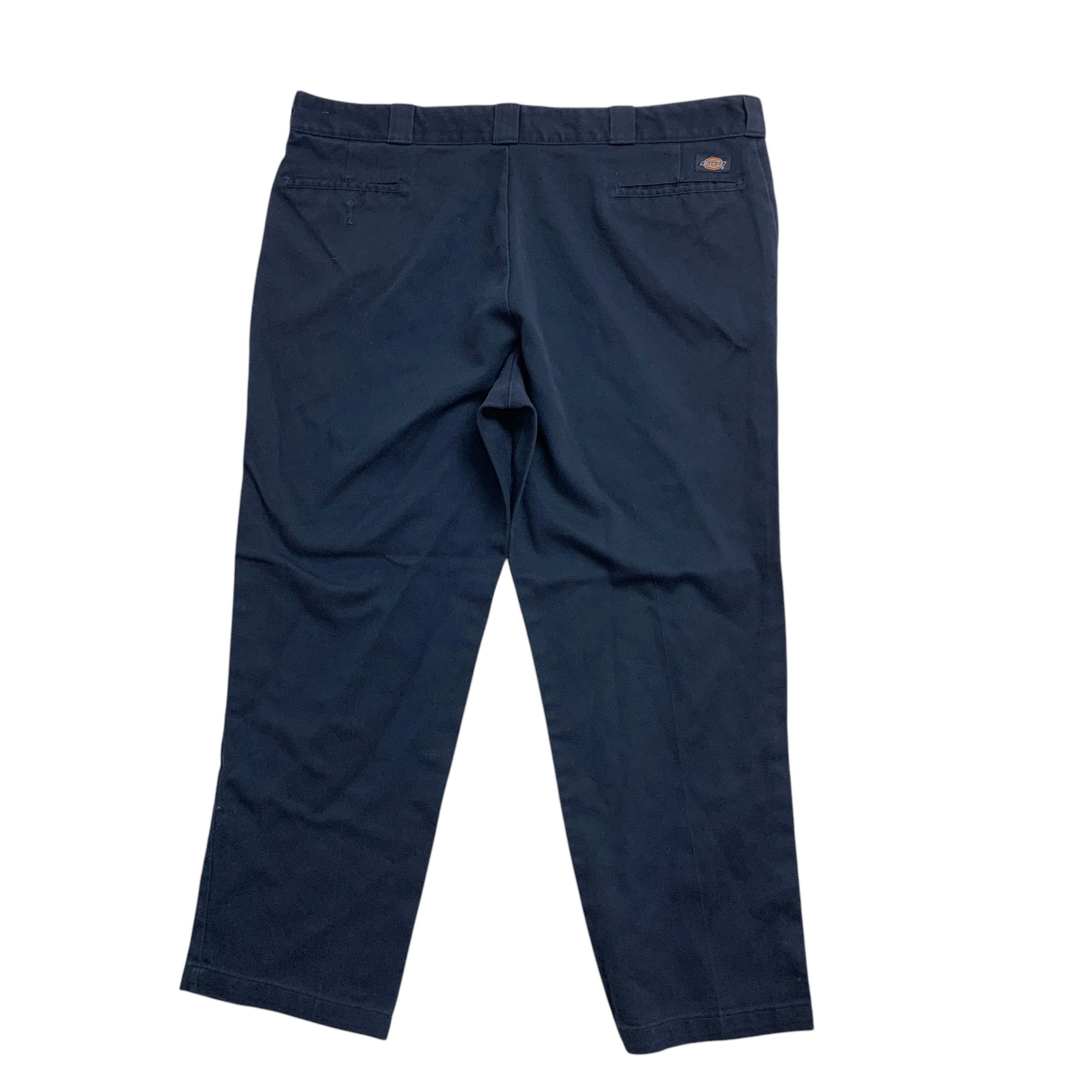 Dickies 874 Trousers W44 L30 Mens Blue Pants Original Straight Fit Workwear