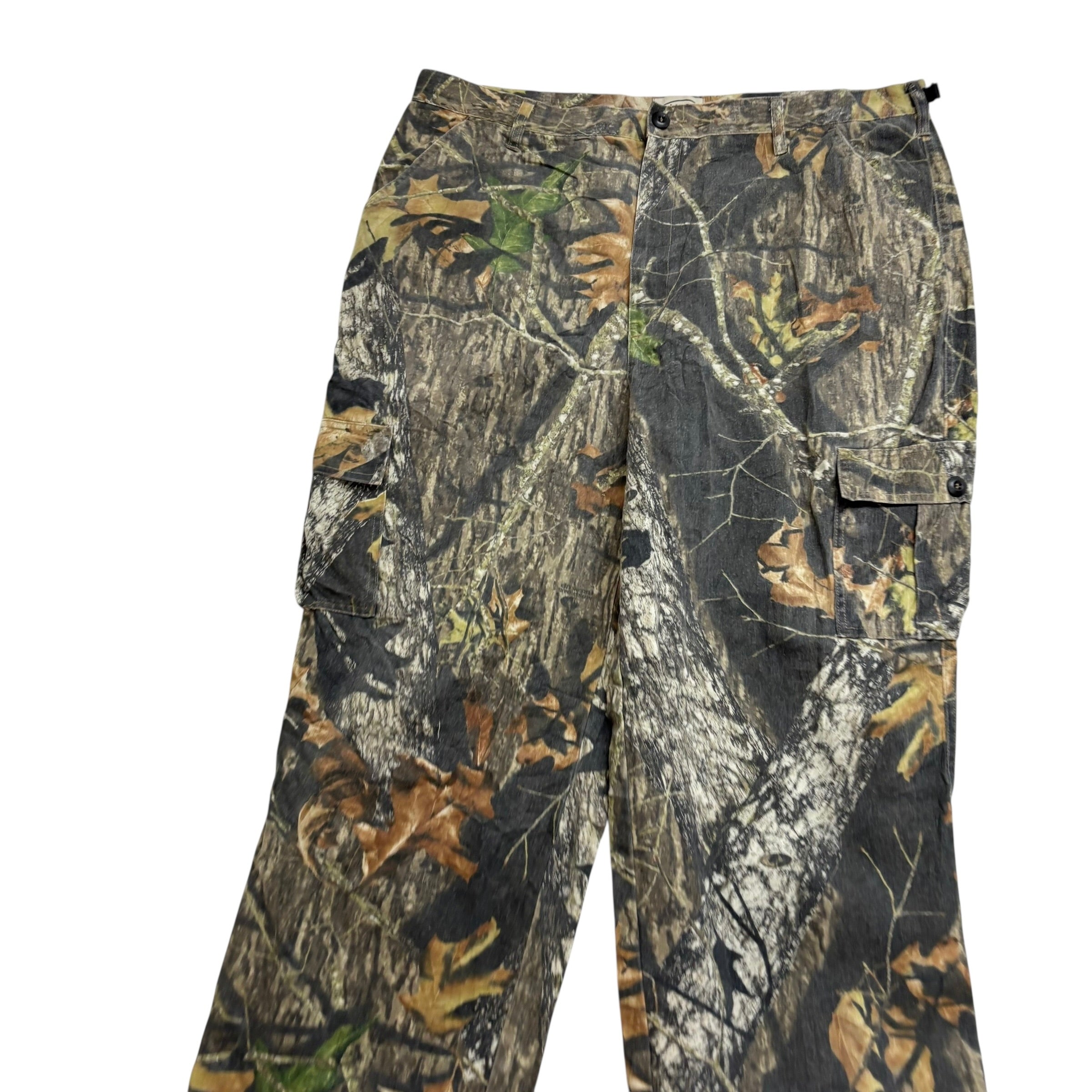 Vintage Realtree Trousers Mens W40 L33 Cargo Camo Baggy Relaxed Fit Pants