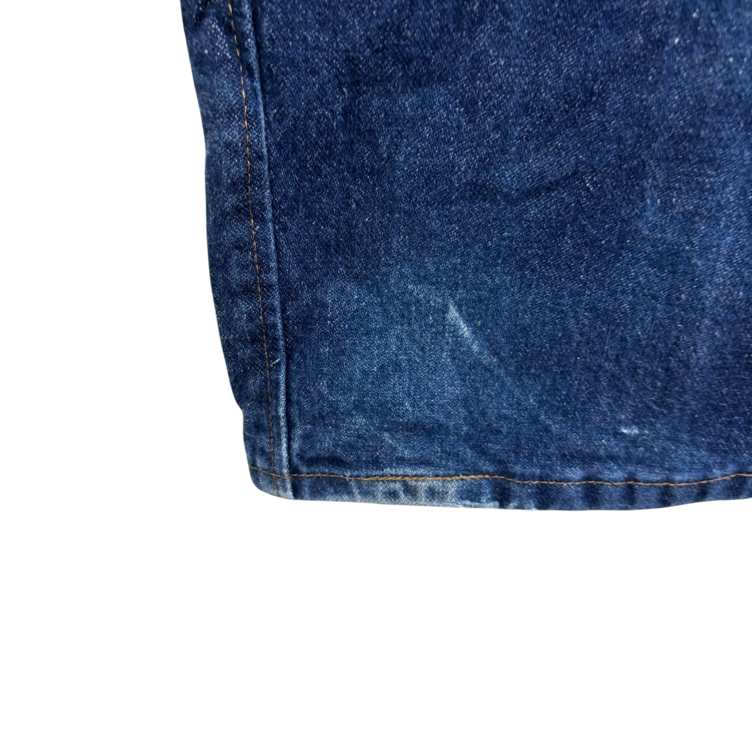 Wrangler Jeans Cowboy Cut W32 L34 Mens Dark Blue 36MWZ Slim Fit Denim