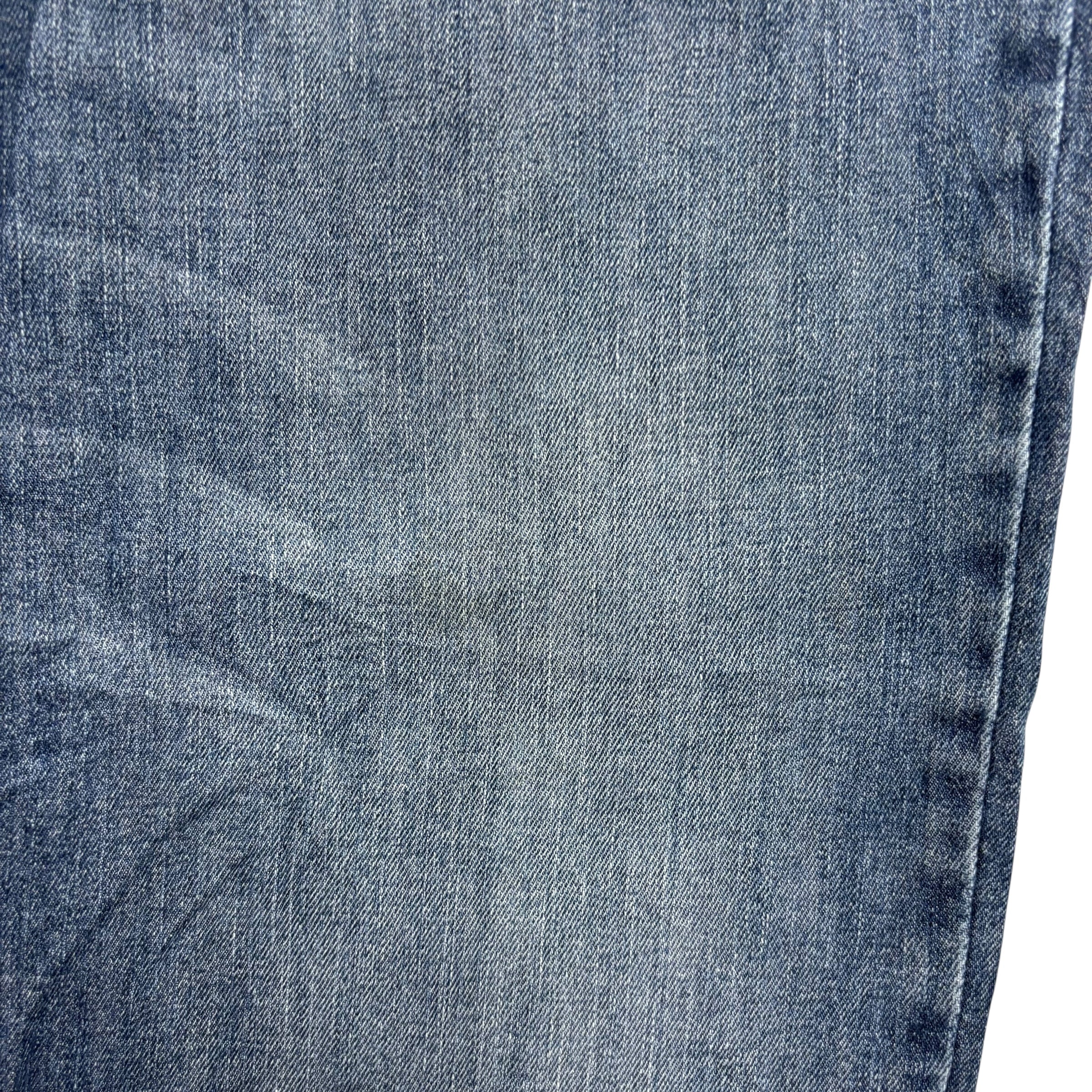 Levis 559 Jeans W38 L32 Mens Mid Blue Baggy Relaxed Straight Fit Stretch Denim