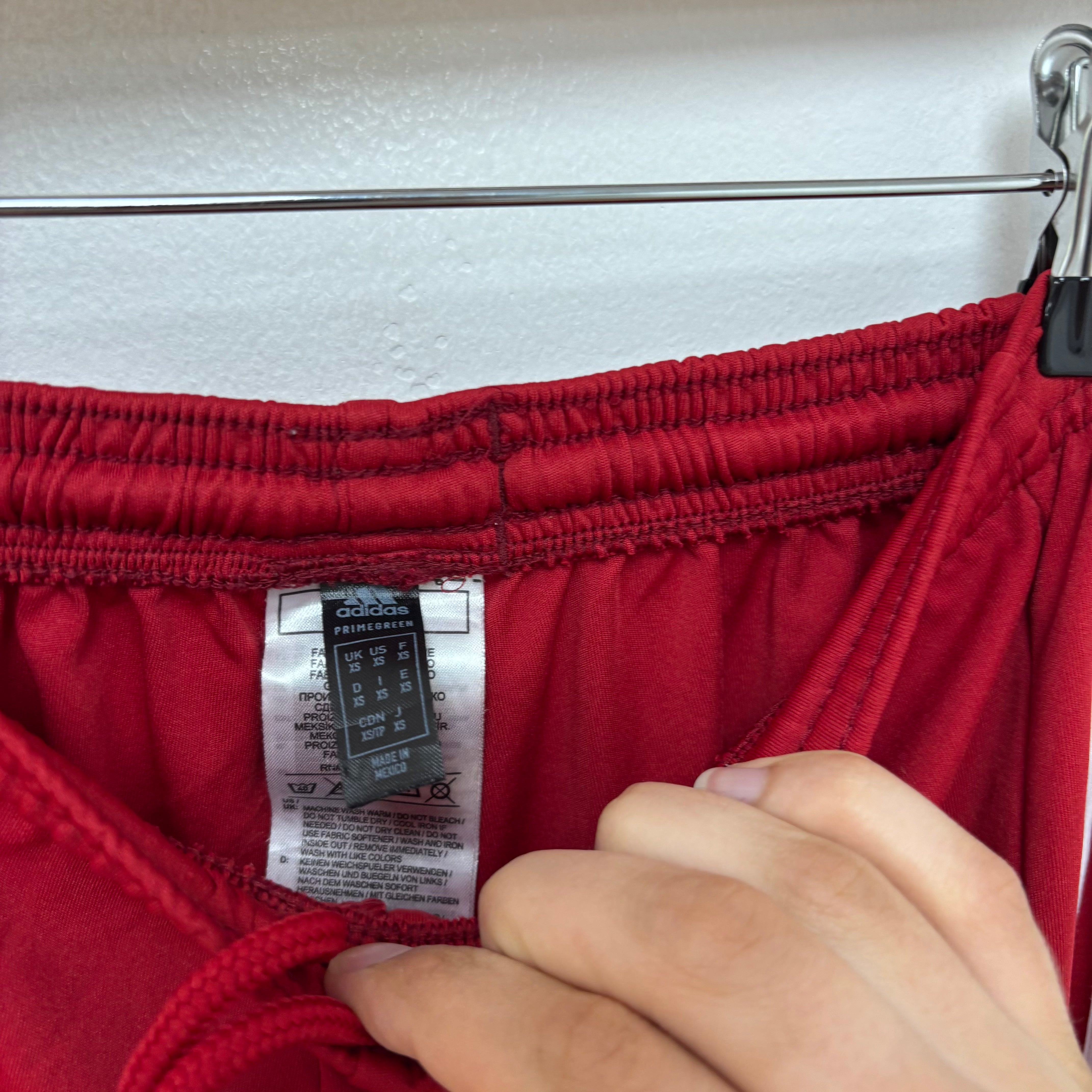 Adidas Shorts Mens XS Red Sports Running Gym Athletic