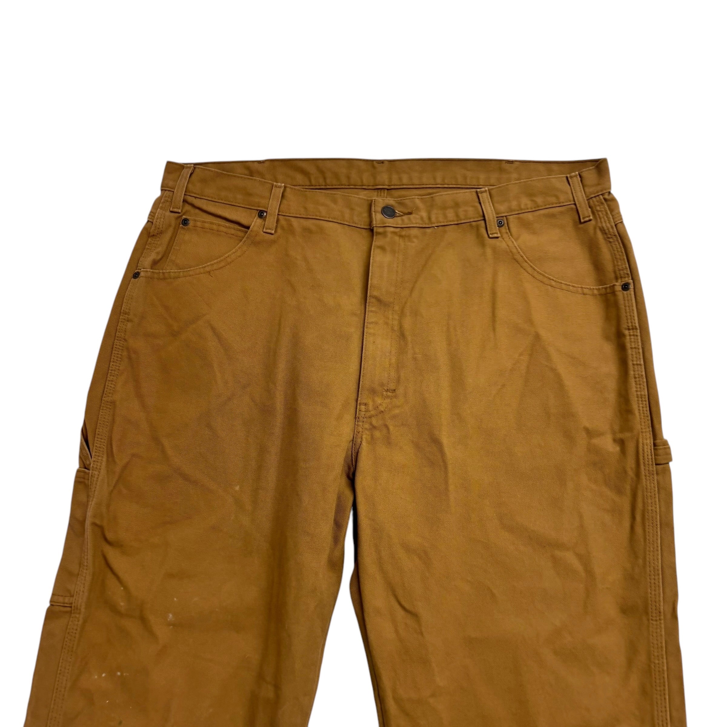 Dickies Carpenter Pants W40 L30 Mens Brown Tan Relaxed Straight Fit Jeans
